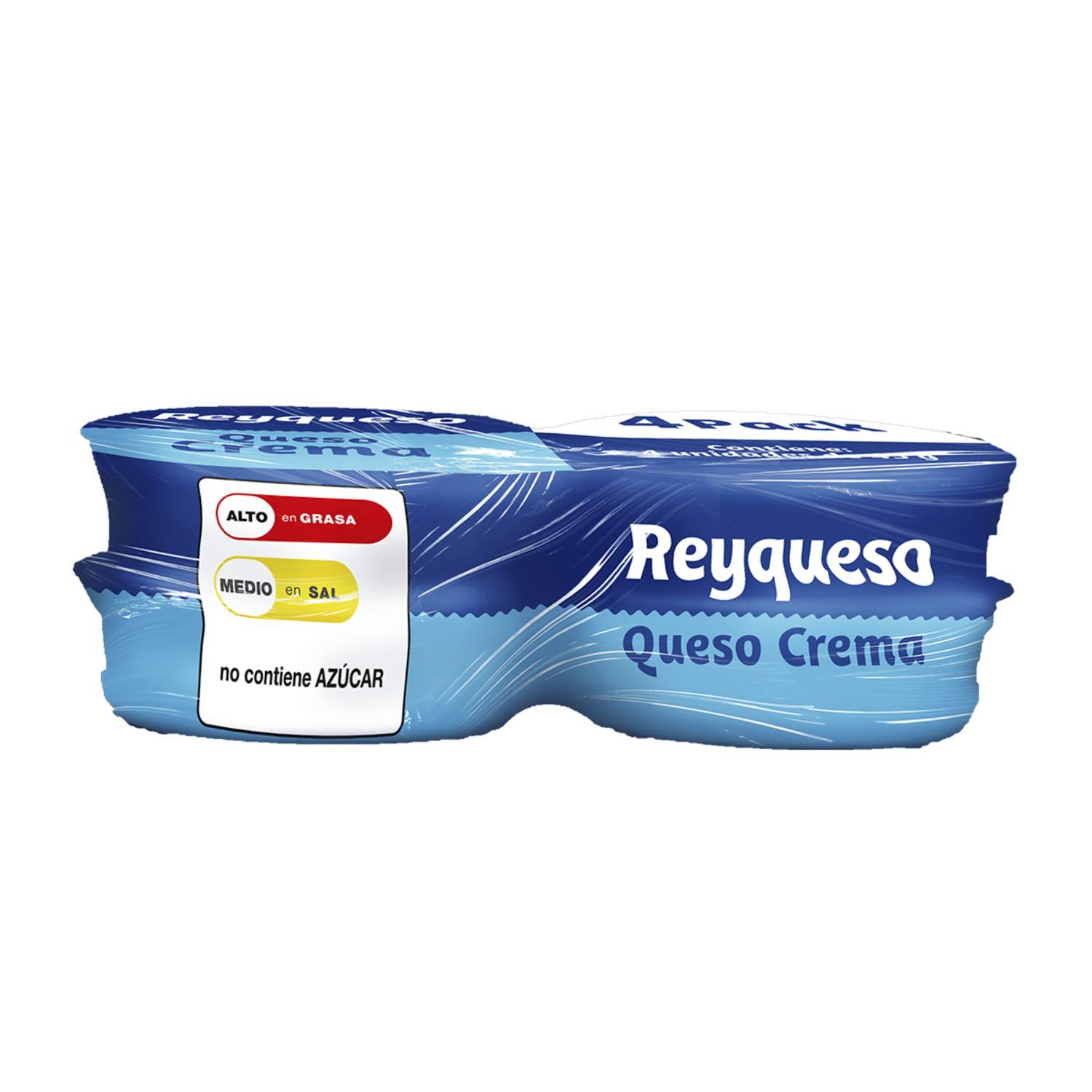 Queso Crema Original REYCREMA 4 X 45 G
