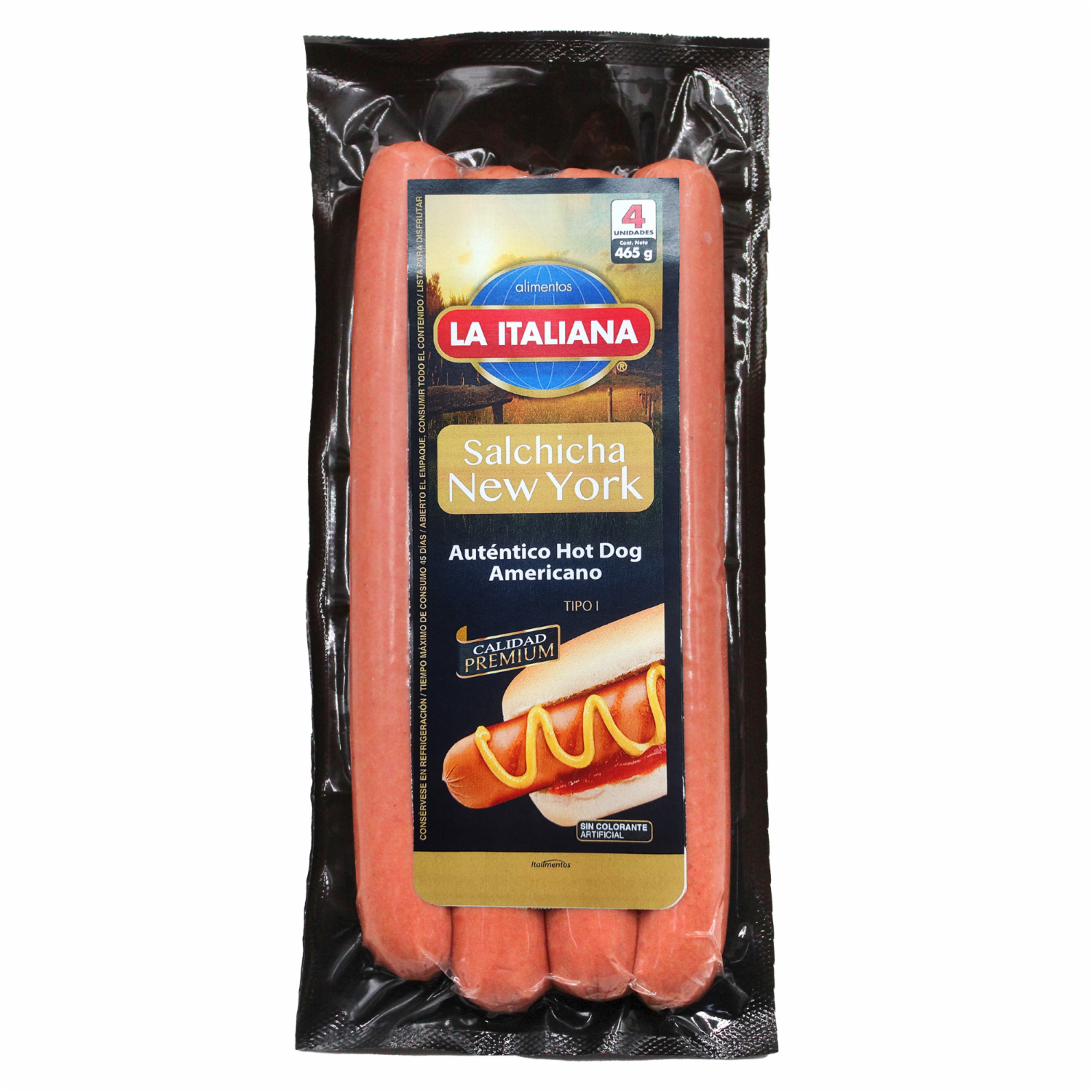 Salchicha New Yord LA ITALIANA 465 G