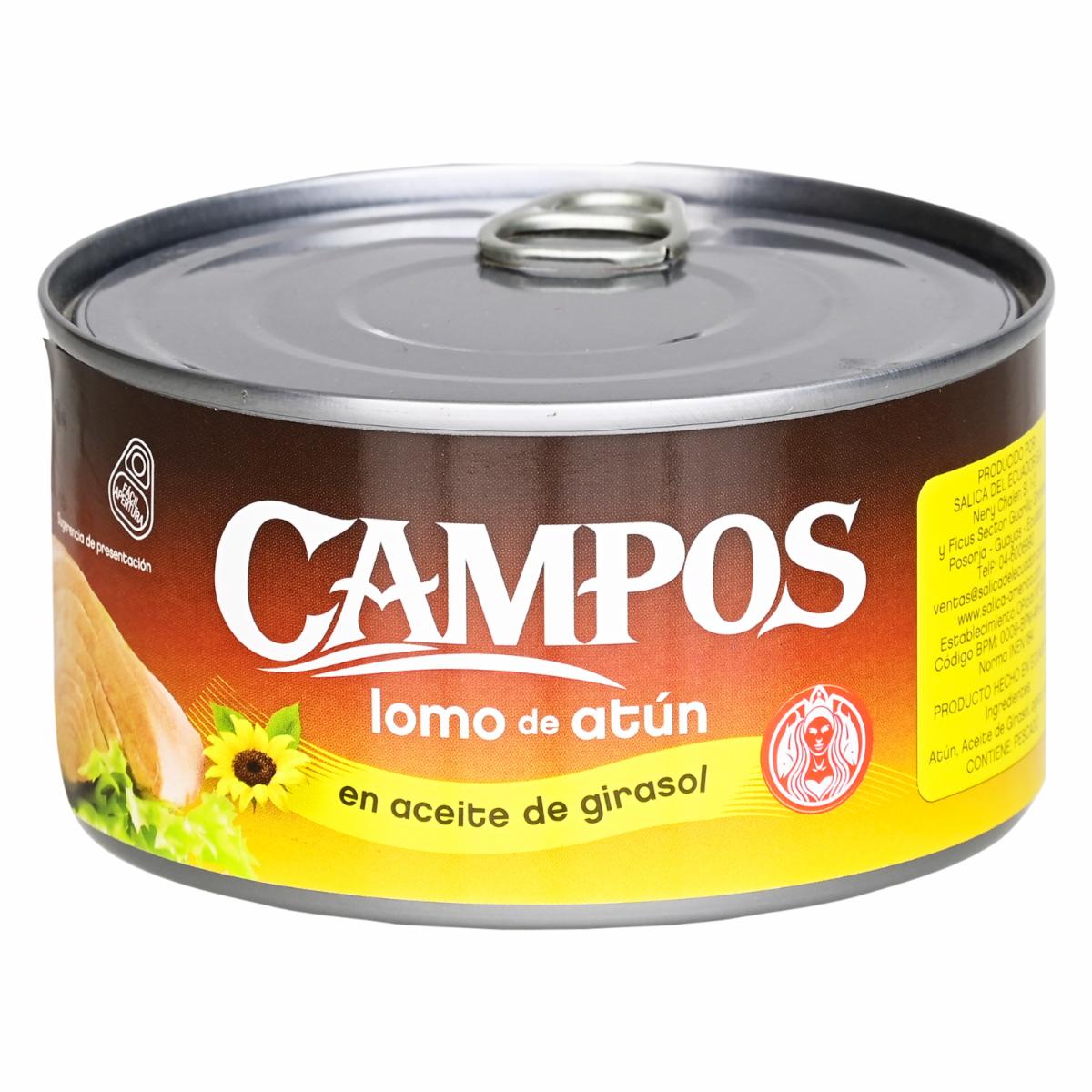 Atún En Aceite De Girasol CAMPOS 354 G