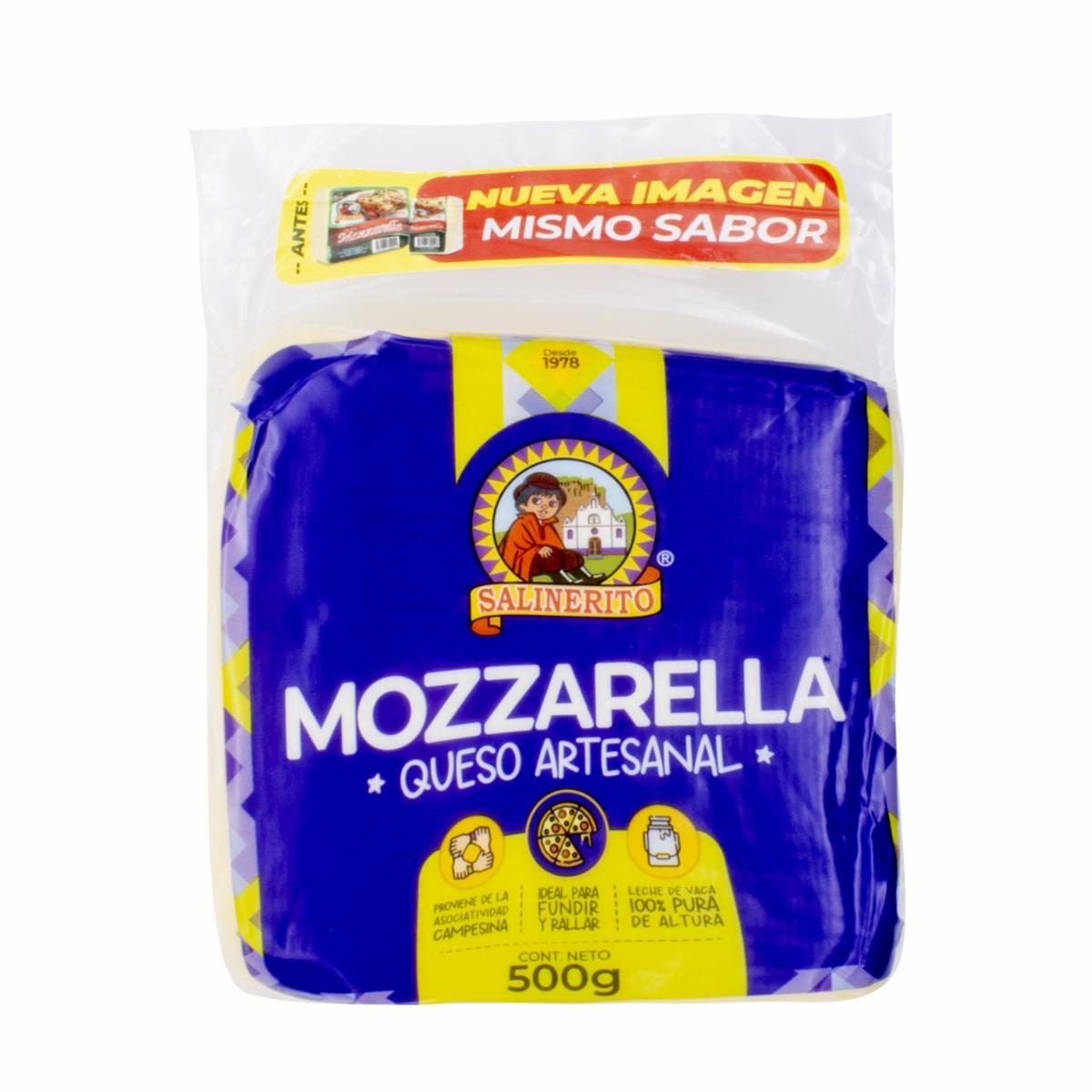Queso Mozarella SALINERITO 500 G