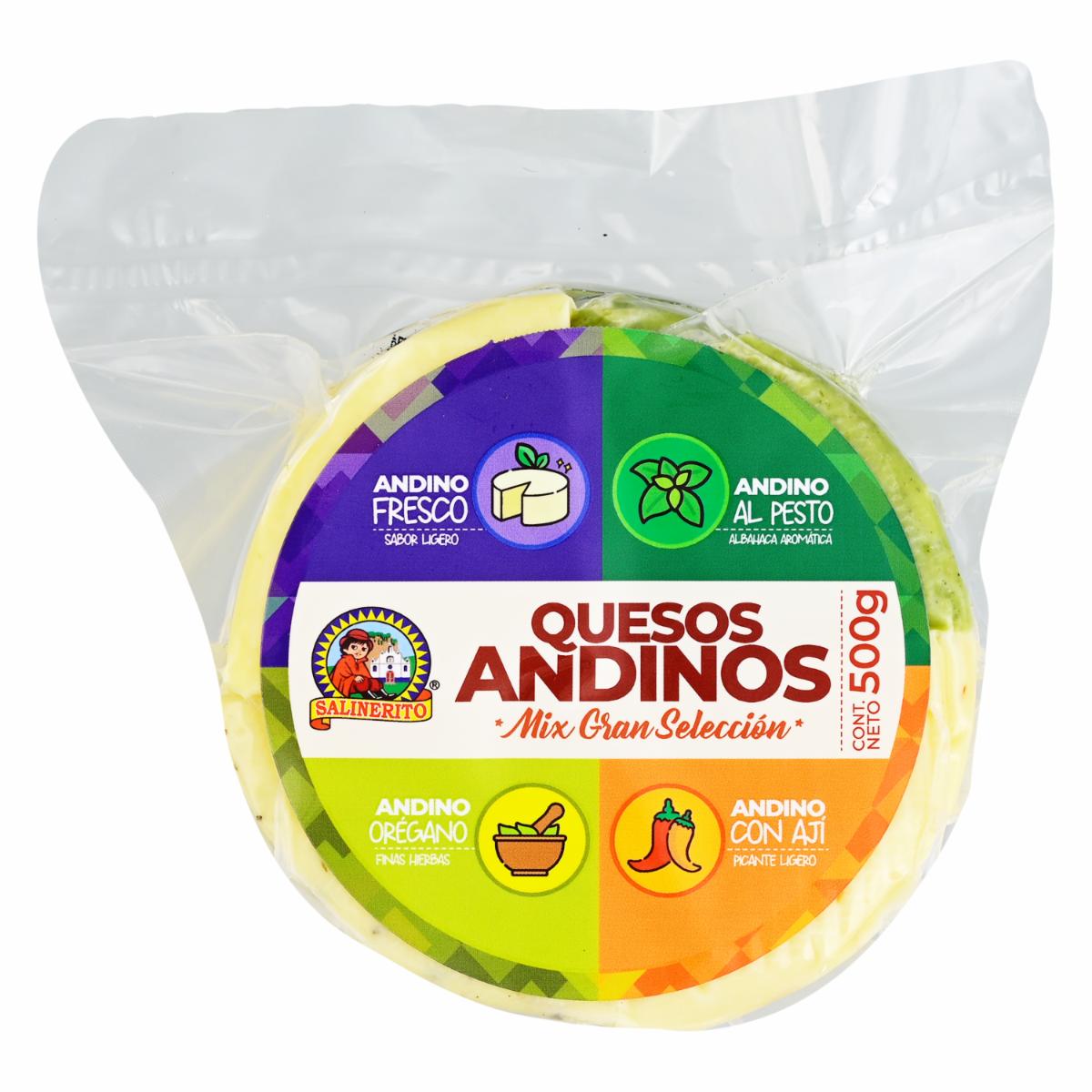 Mix Quesos Andinos SALINERITO 500  G