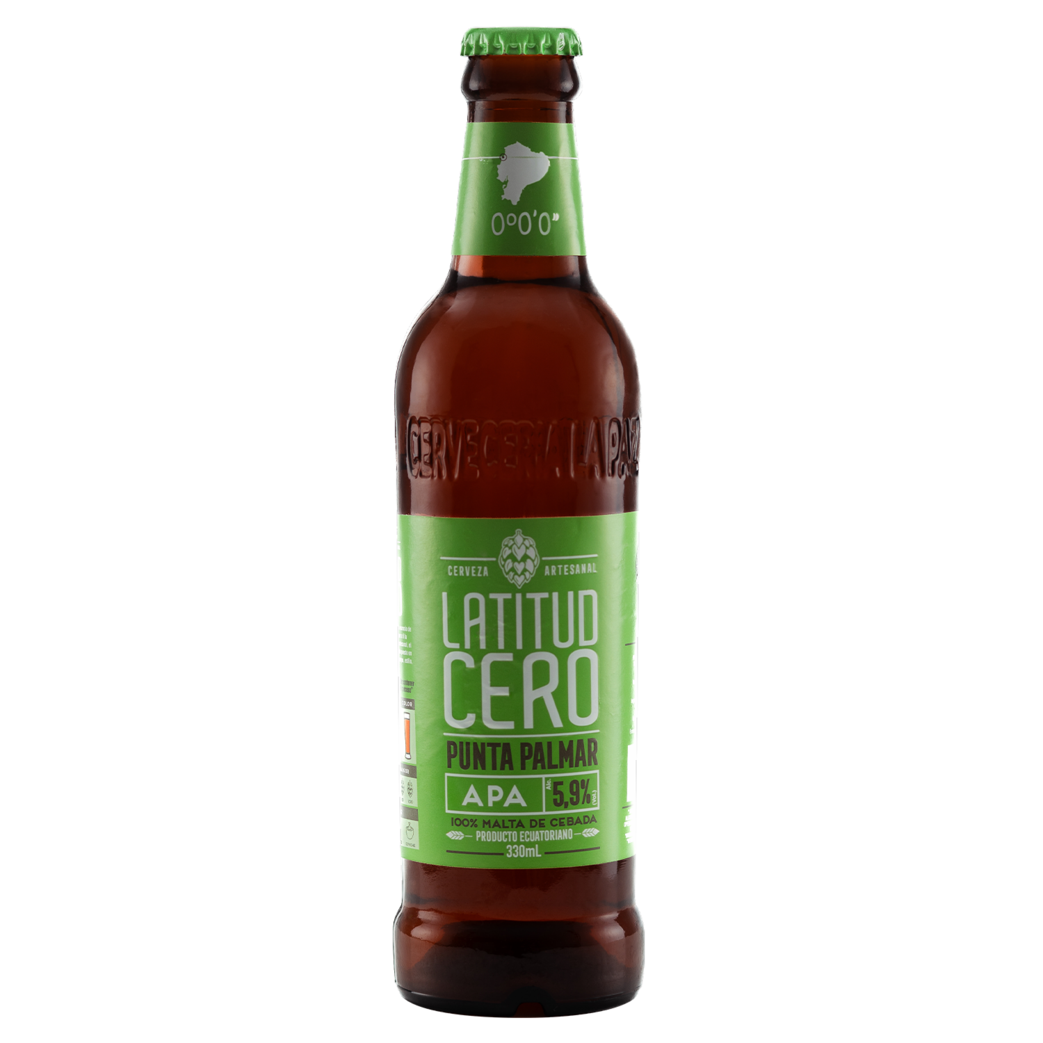 Cerveza Punta Palmar LATITUD CERO 6×330 Ml