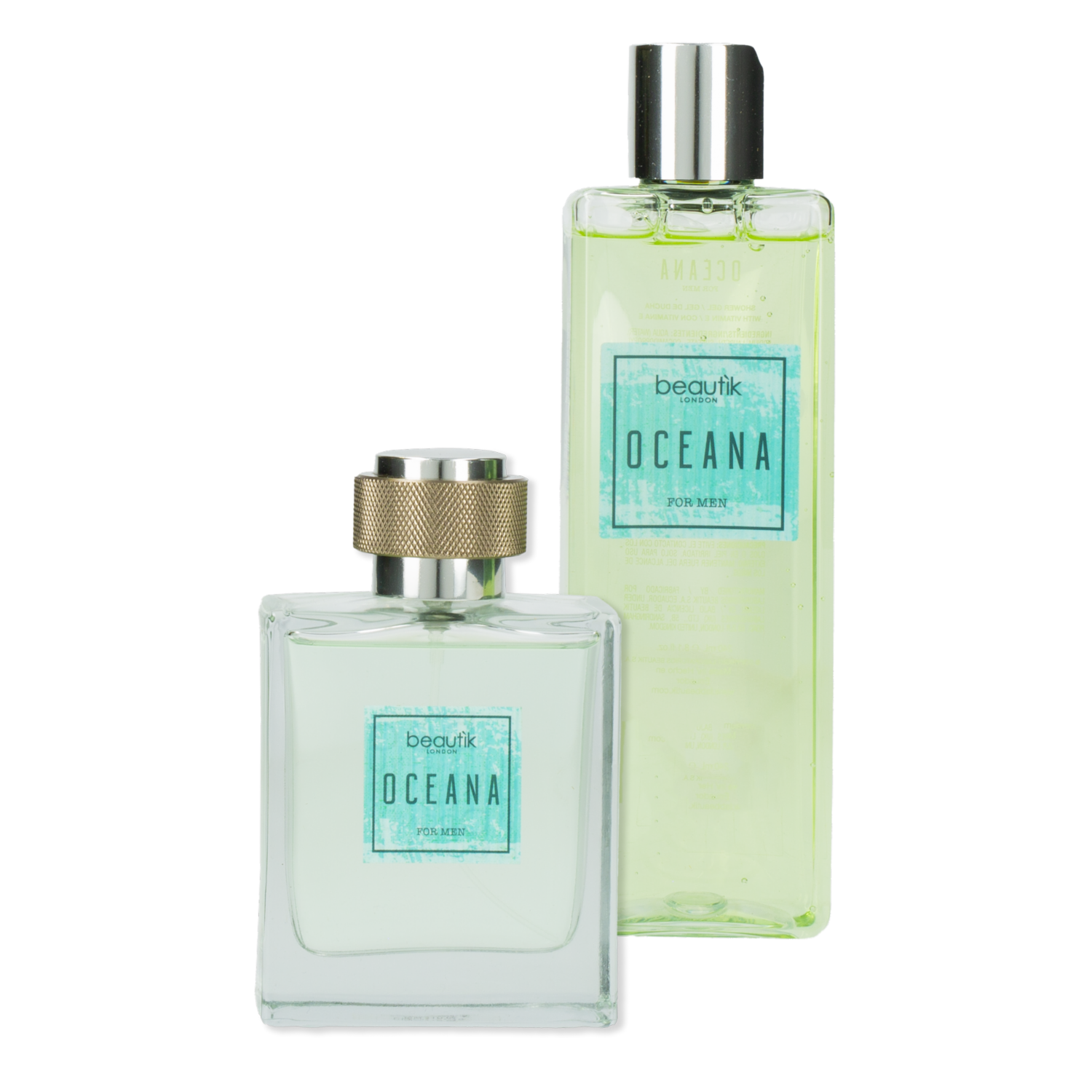 Fragancia Para Caballero Oceana Y Body Lotion. BEAUTÌK LONDON Set