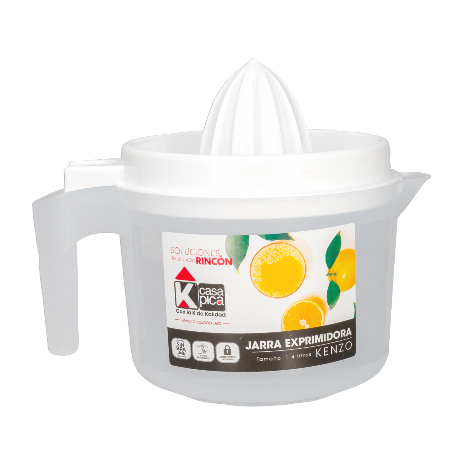 Jarra Exprimidora Kenzo Color Blanco CASA PICA Unidad