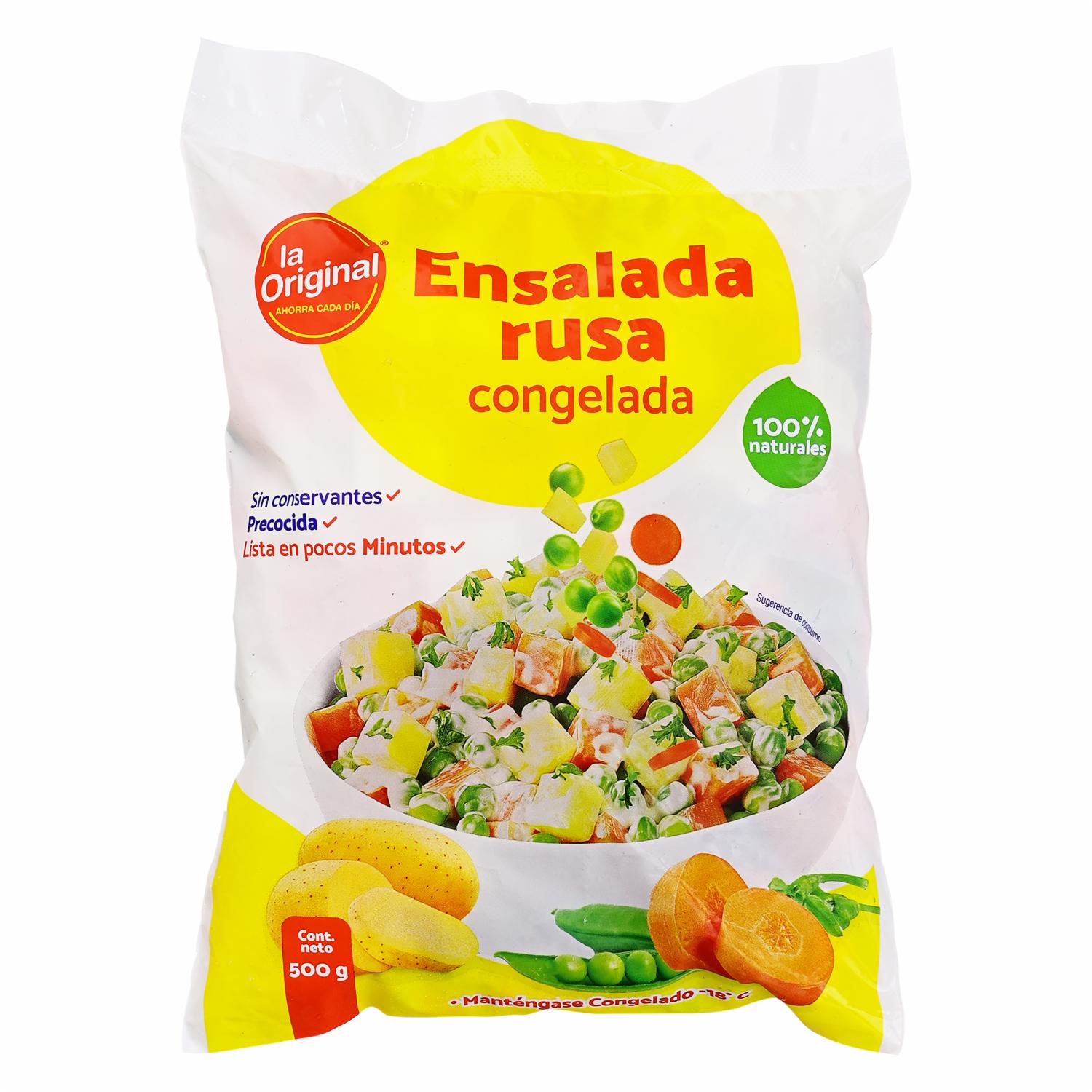 Ensalada Rusa Congelada LA ORIGINAL 500  G