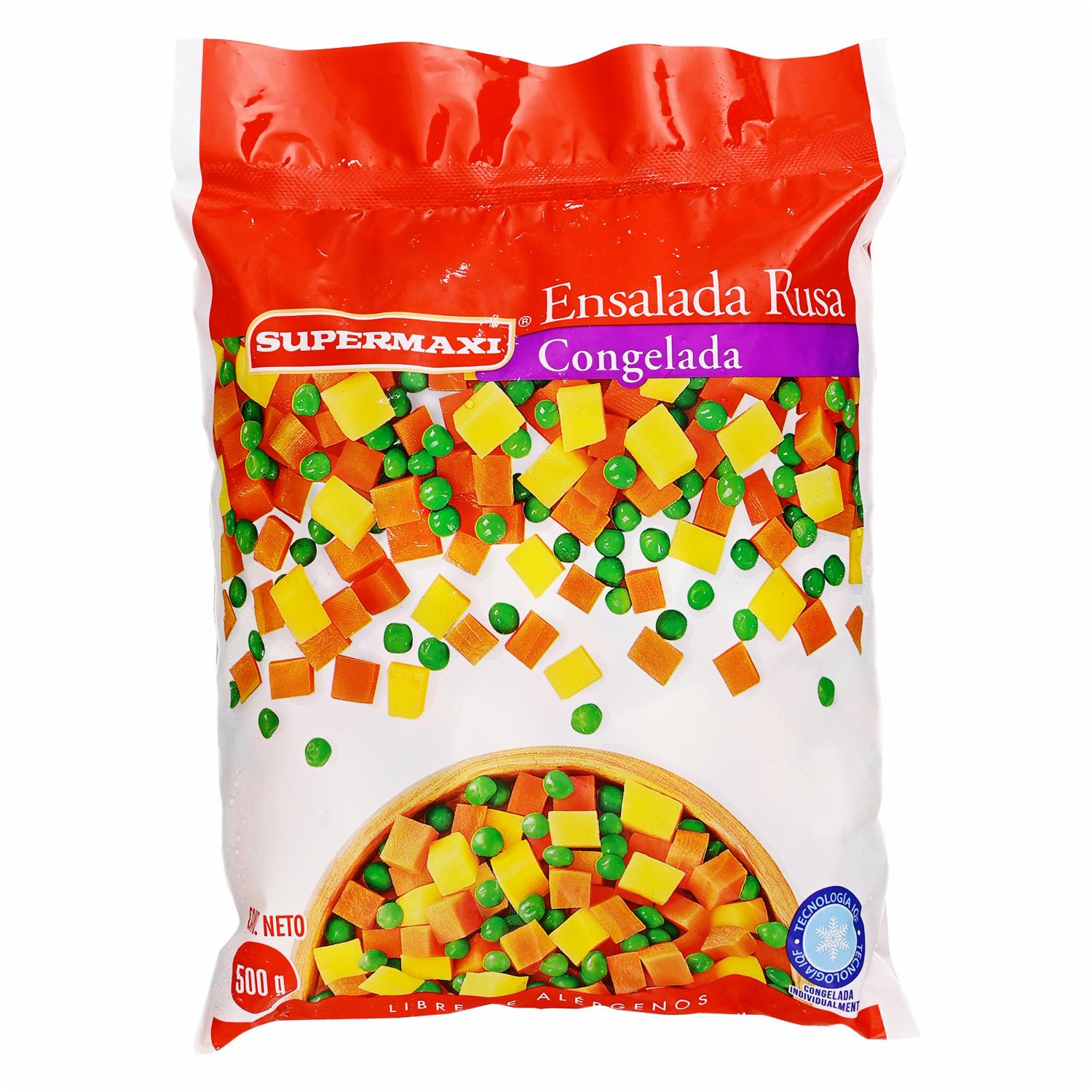 Ensalada Rusa Congelada SUPERMAXI 500  G