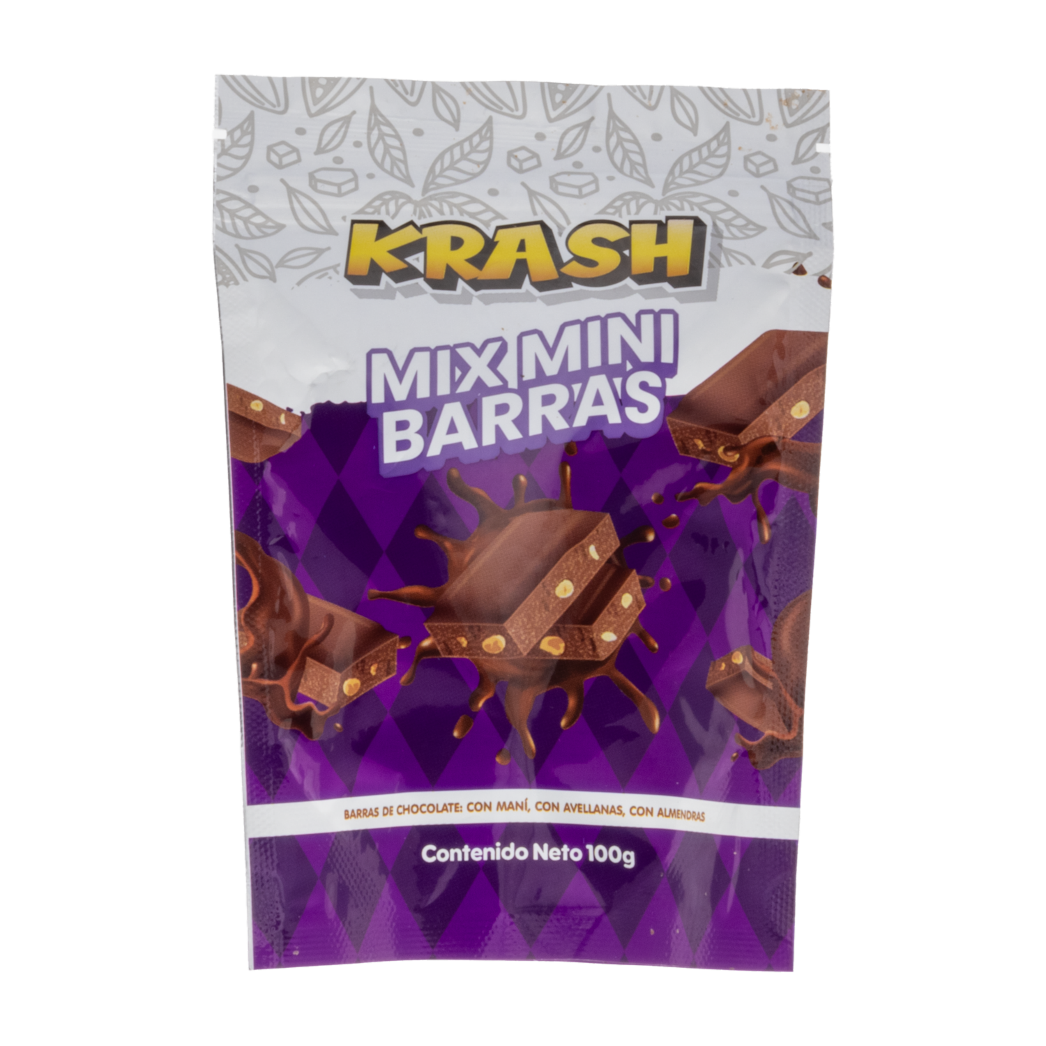 Chocolate En Barra Mini Max KRASH 100 G