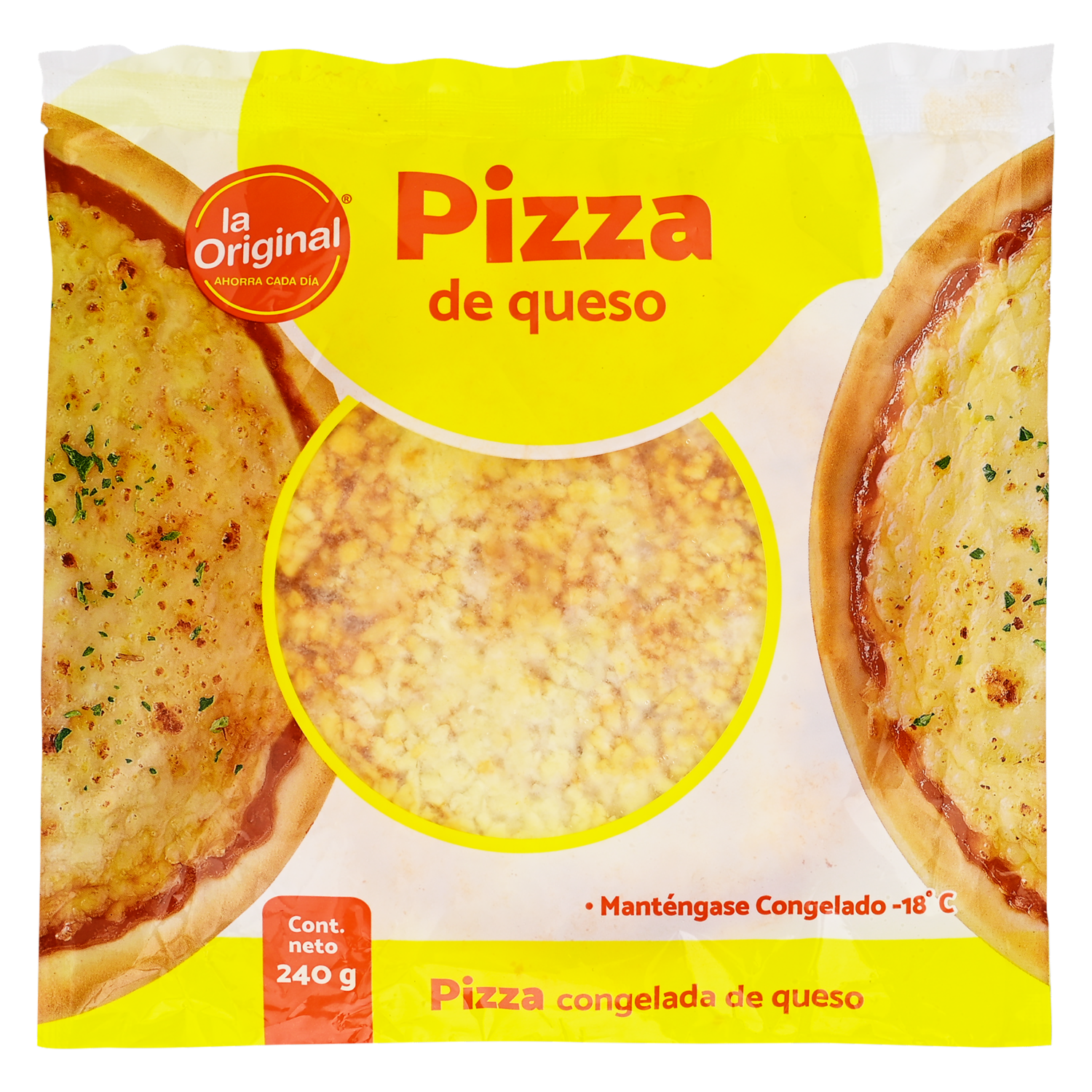 Pizza Precocida De Queso LA ORIGINAL 240  G