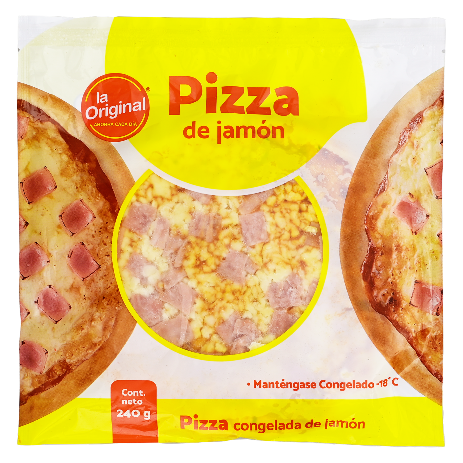 Pizza Precocida De Jamón LA ORIGINAL 240  G