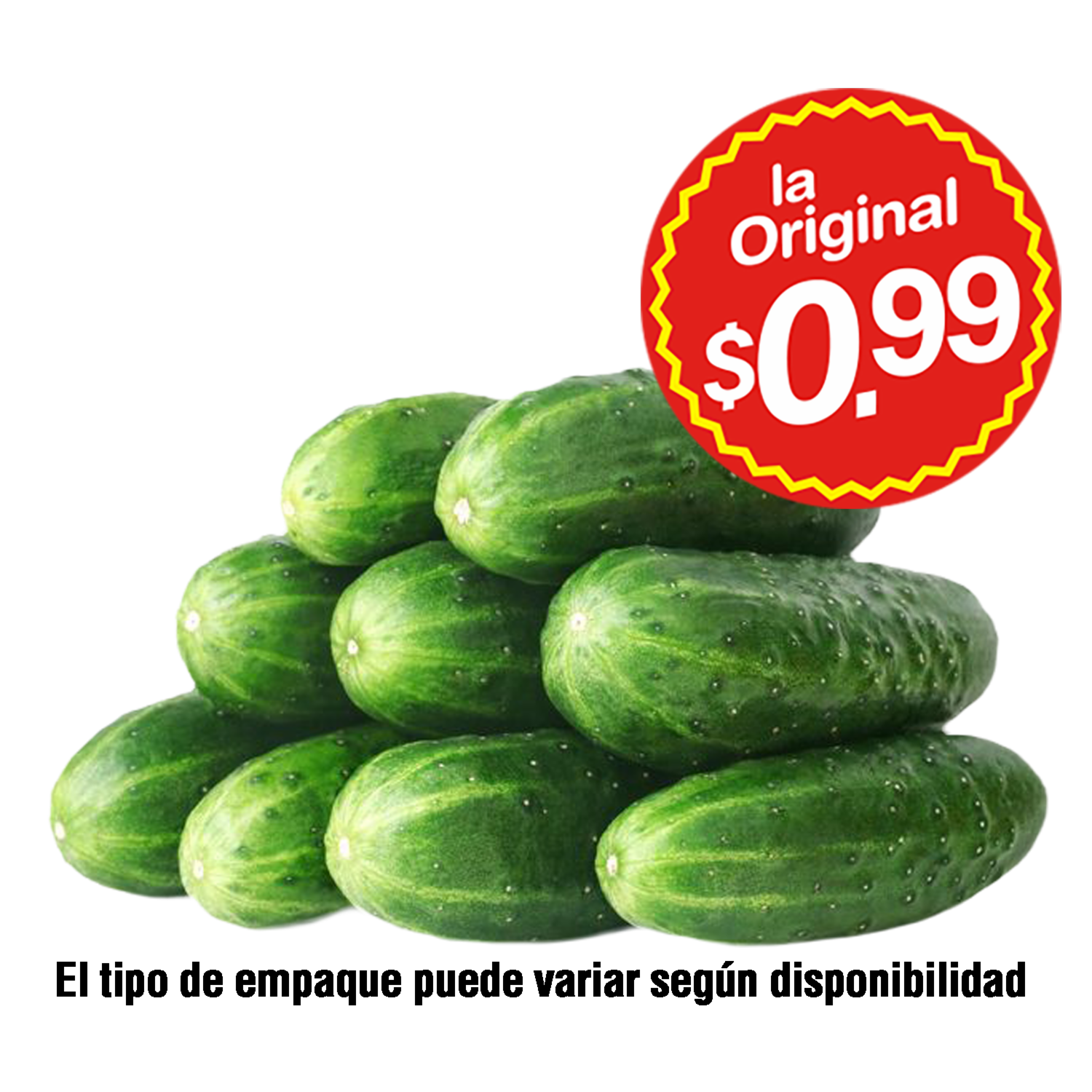 Pepinillo Fresco LA ORIGINAL 1500 G