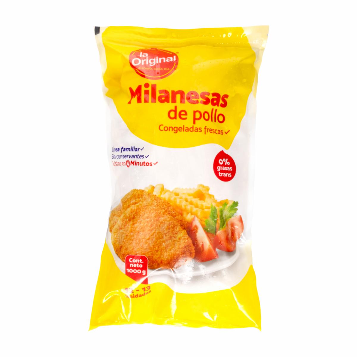 Milanesa De Pollo LA ORIGINAL 1000 G