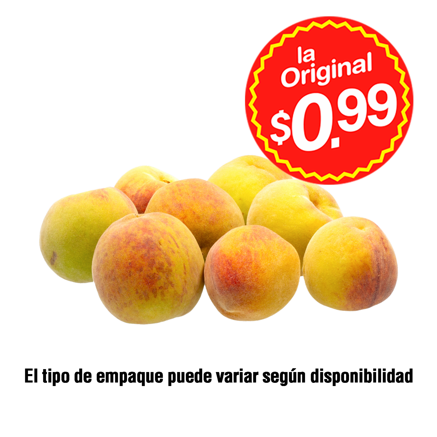 Durazno Fresco LA ORIGINAL 500 G