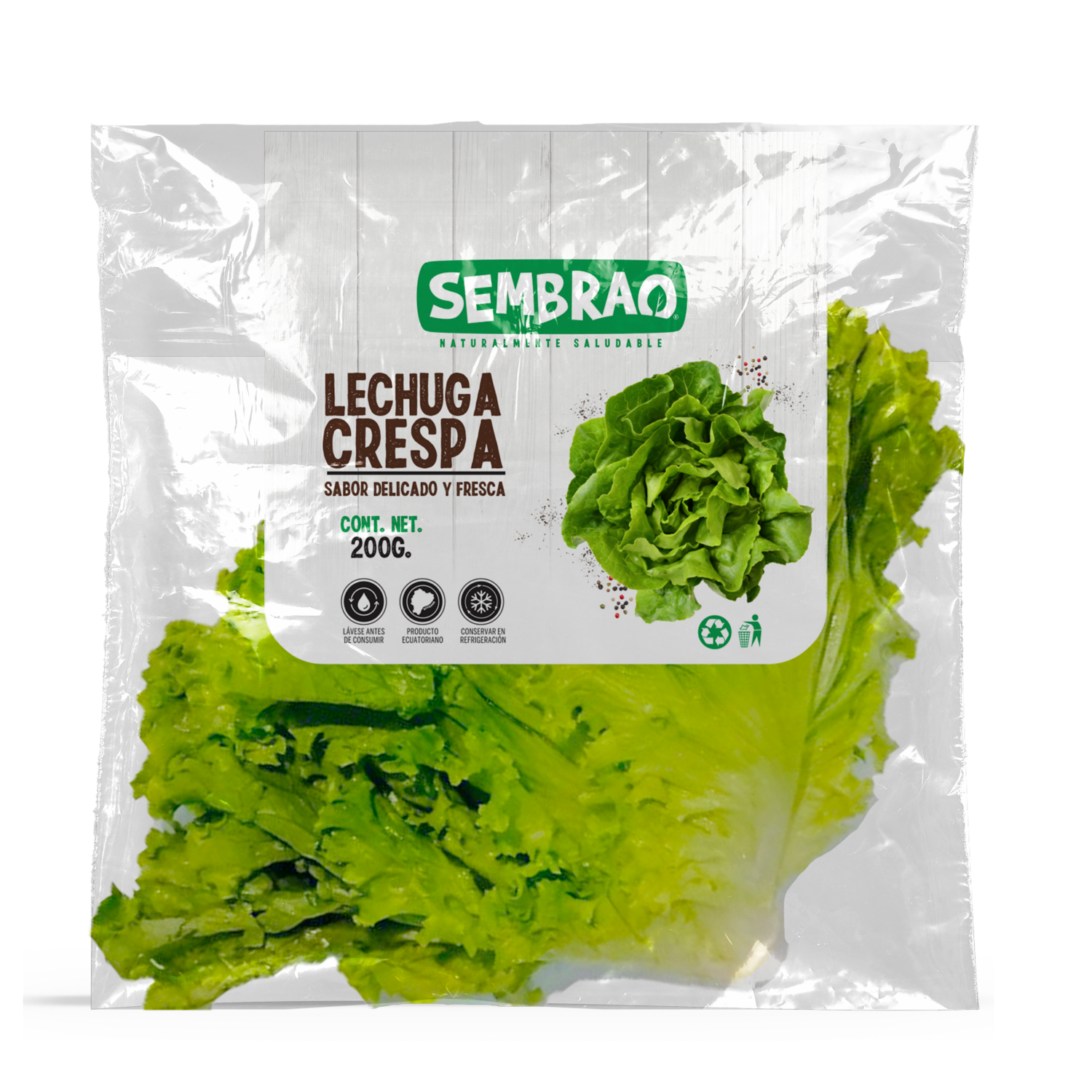 Lechuga Crespa SEMBRAO 200 G