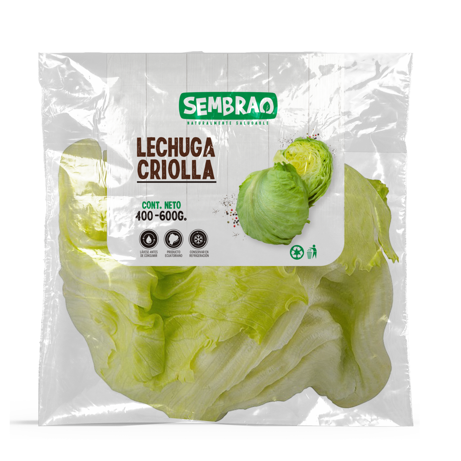 Lechuga Criolla SEMBRAO 400 G