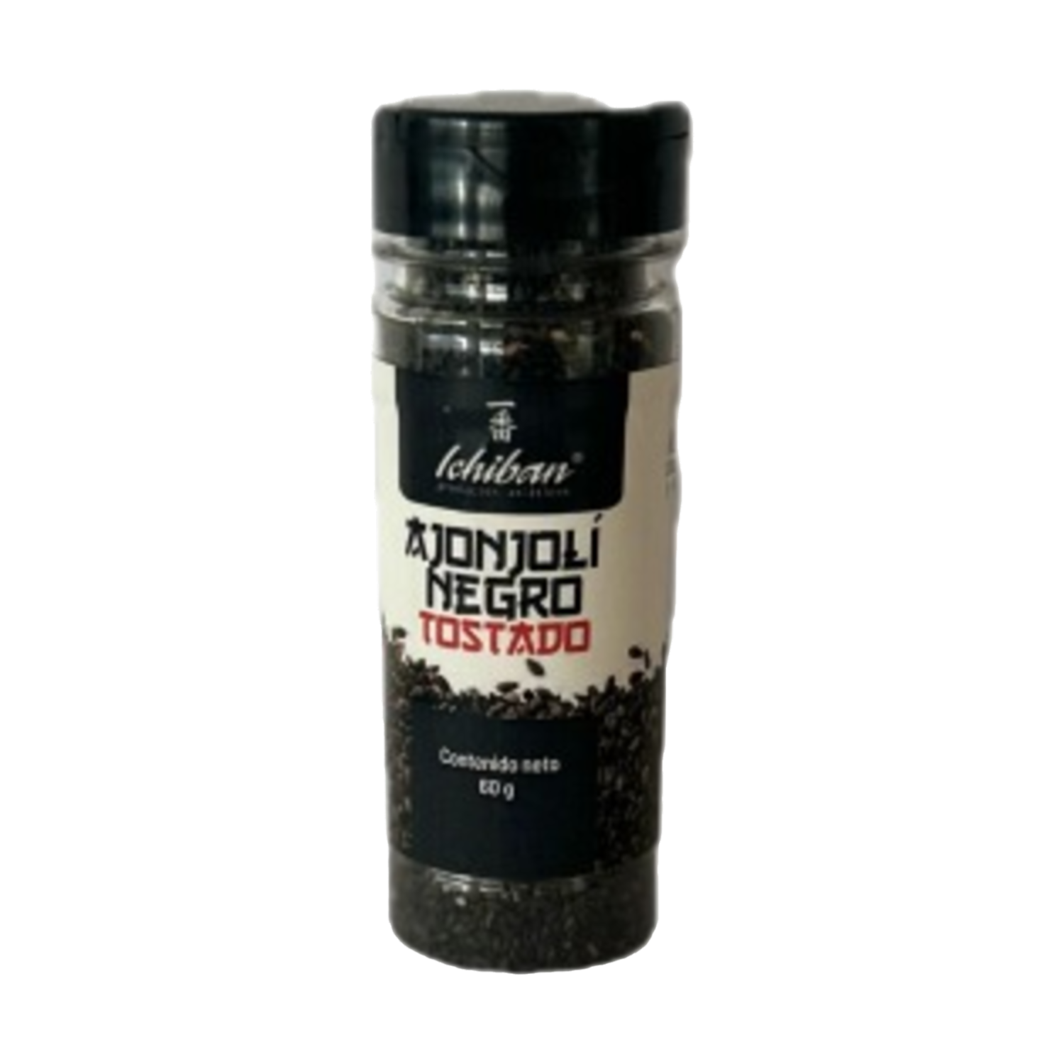Ajonjolí Negro Tostado ICHIBAN 60 G