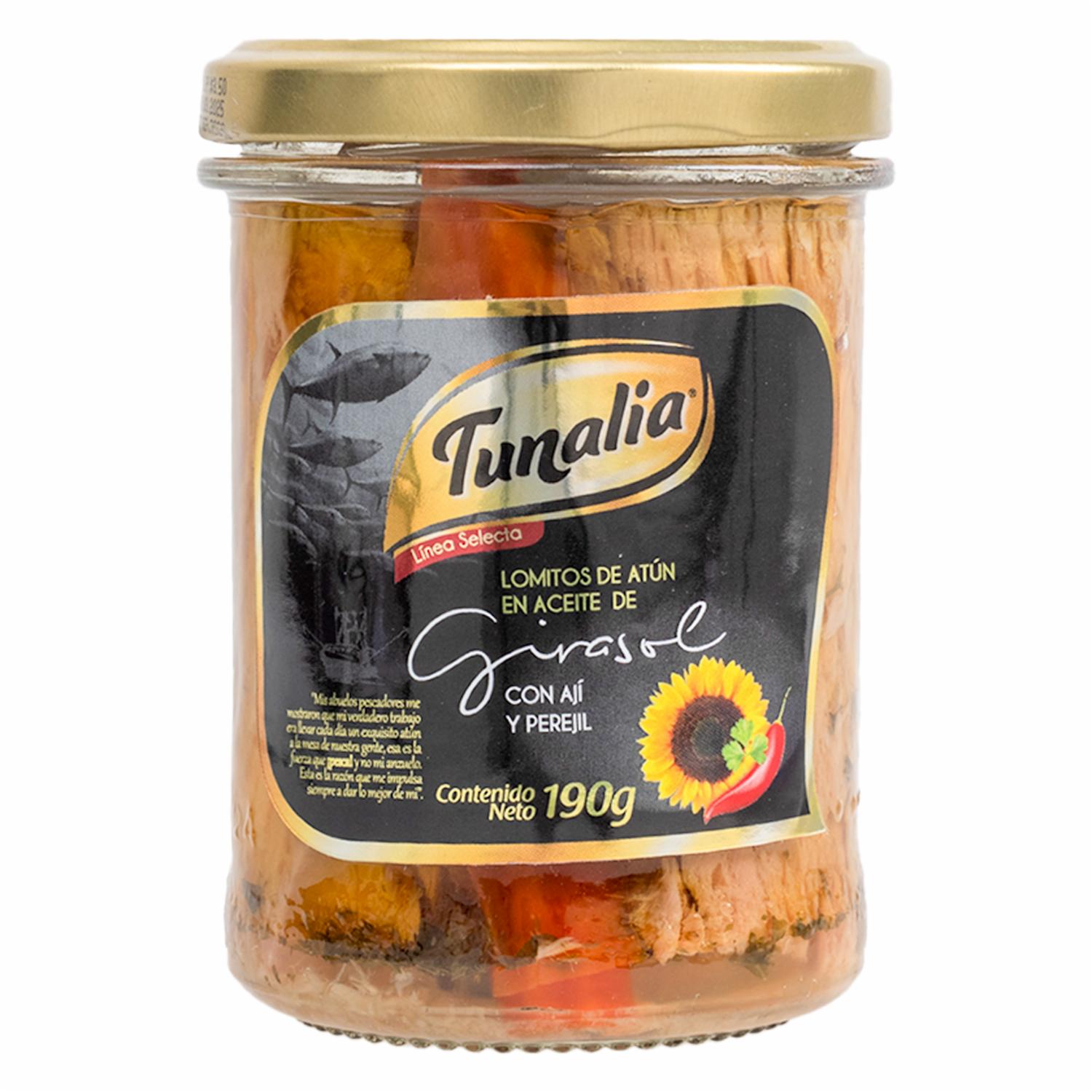 Atún Gourmet Ají Perejil TUNALIA 190 g