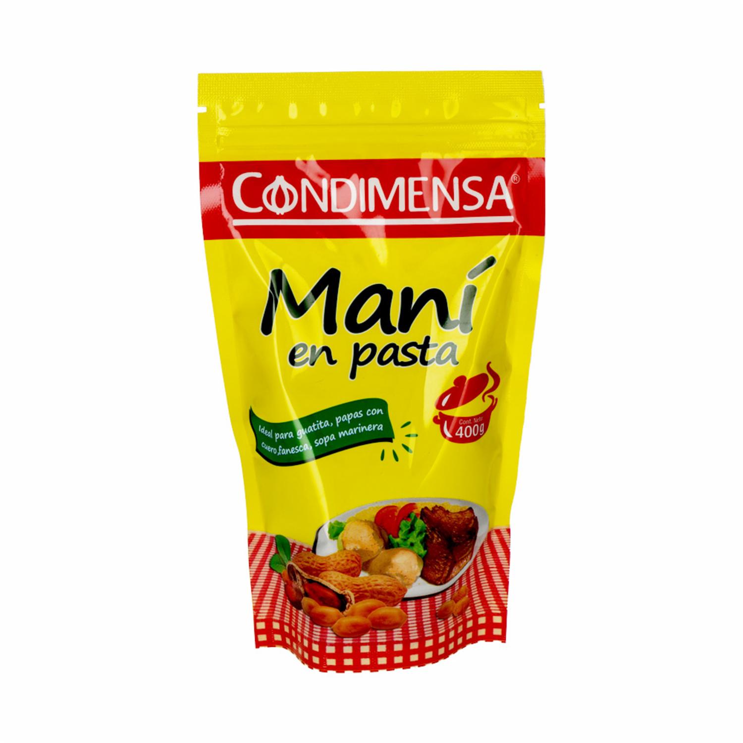 Maní En Pasta CONDIMENSA 400  G