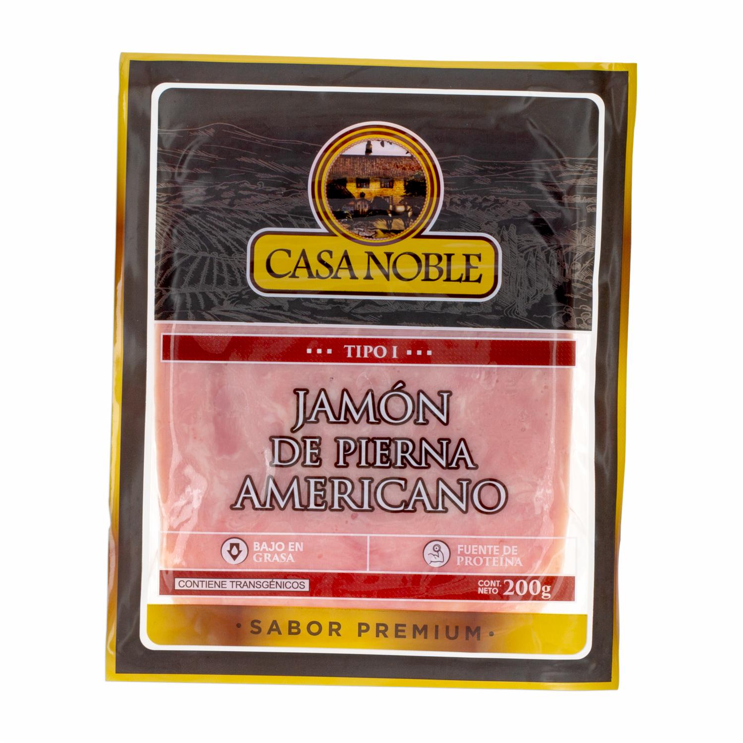 Jamón De Pierna Americano CASA NOBLE 200 G