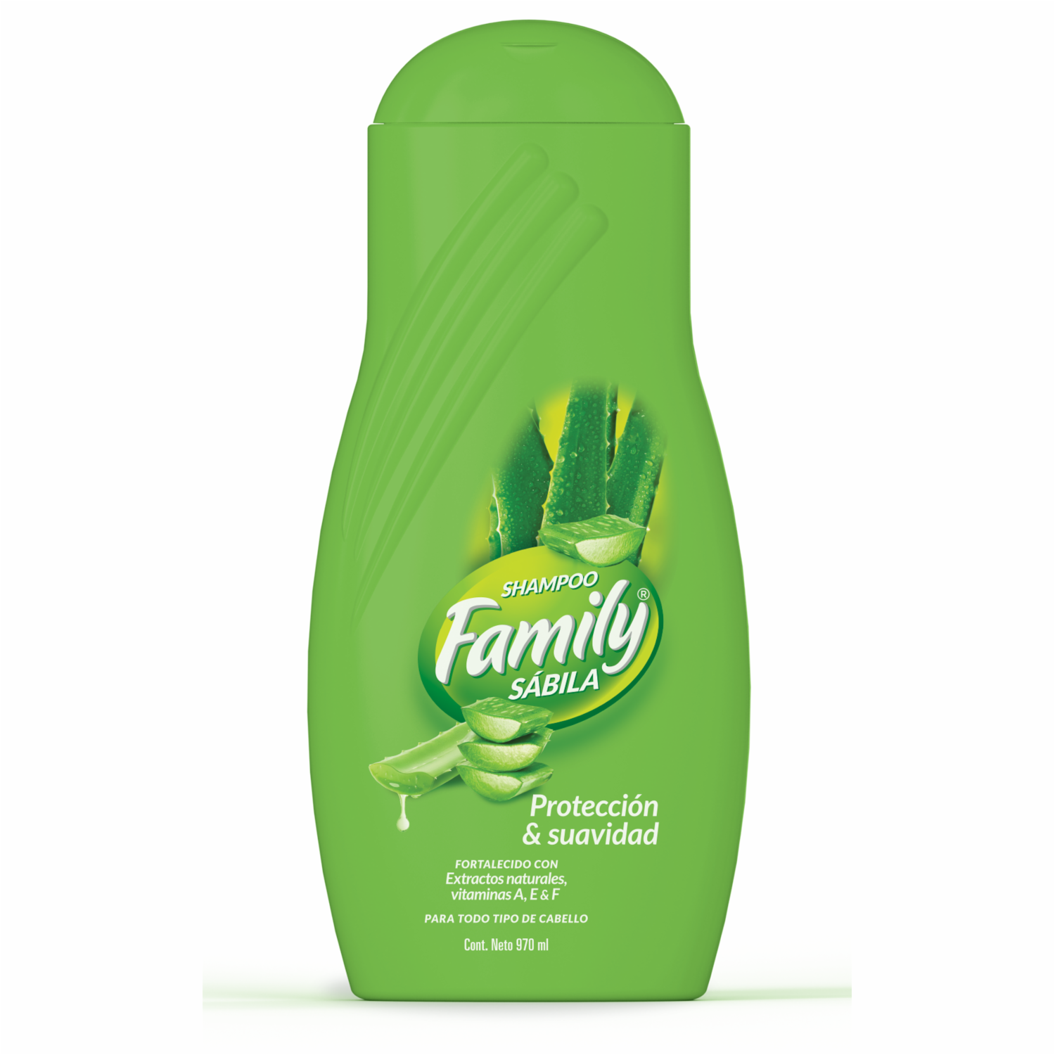 Shampoo De Cabello Huevo Y Germen De Trigo FAMILY 970 Ml