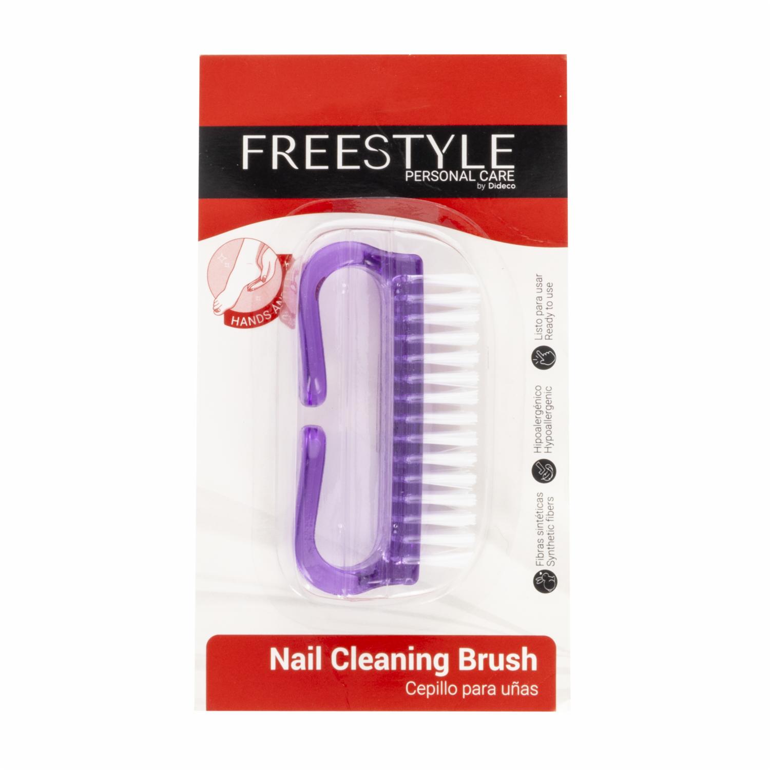 Cepillo Para Uñas De Limpieza FREESTYLE Mango Ergonómico