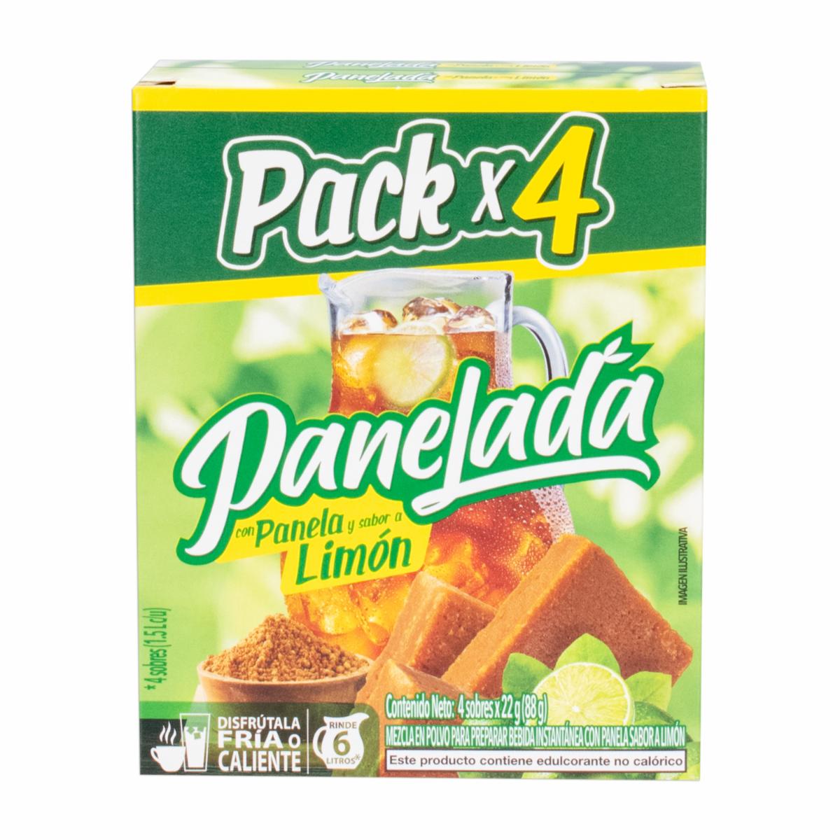 Té Frio Sabor A Limón Pack PANELADA 4 X 22 G