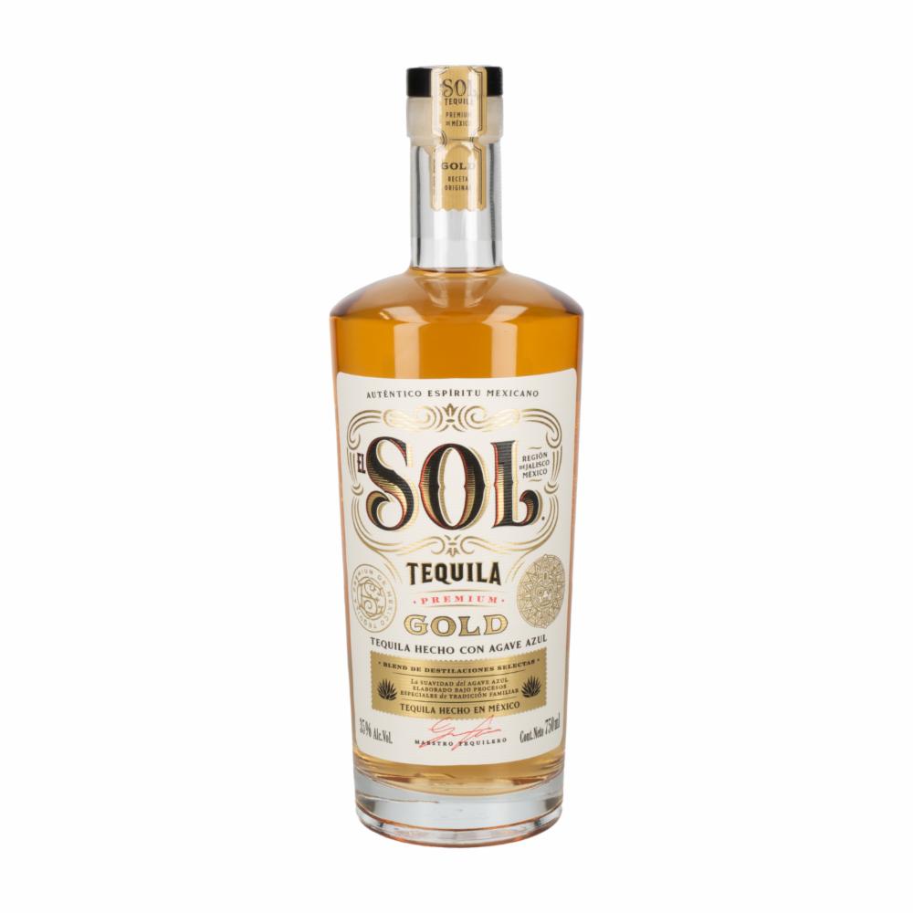 Tequila Gold El Sol 750 Ml