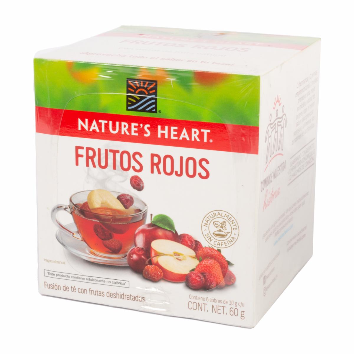 Infusión De Frutos Rojos NATURE’S HEART 6 X 10   G