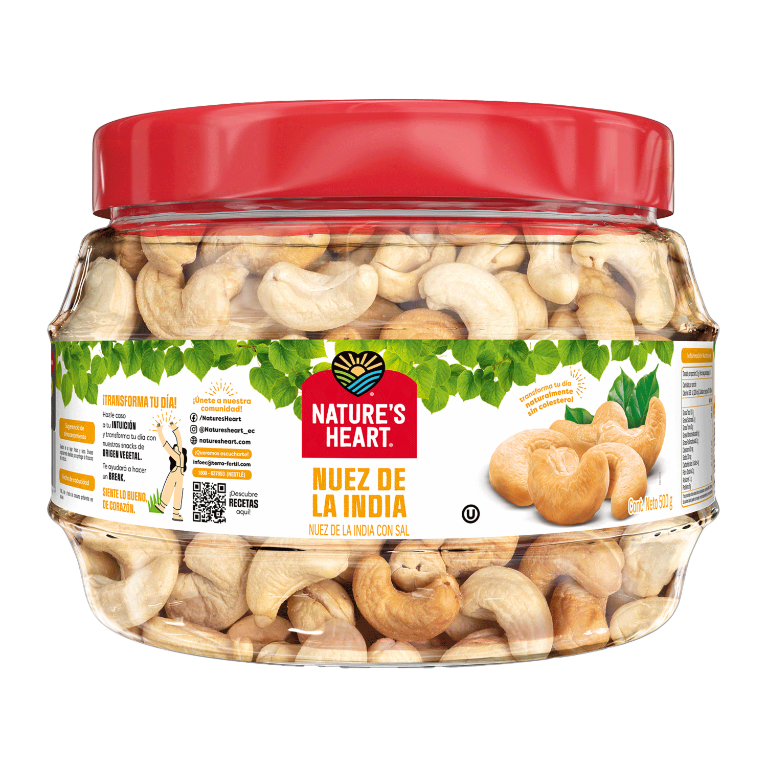 Nueces Natural NATURE’S HEART 500g
