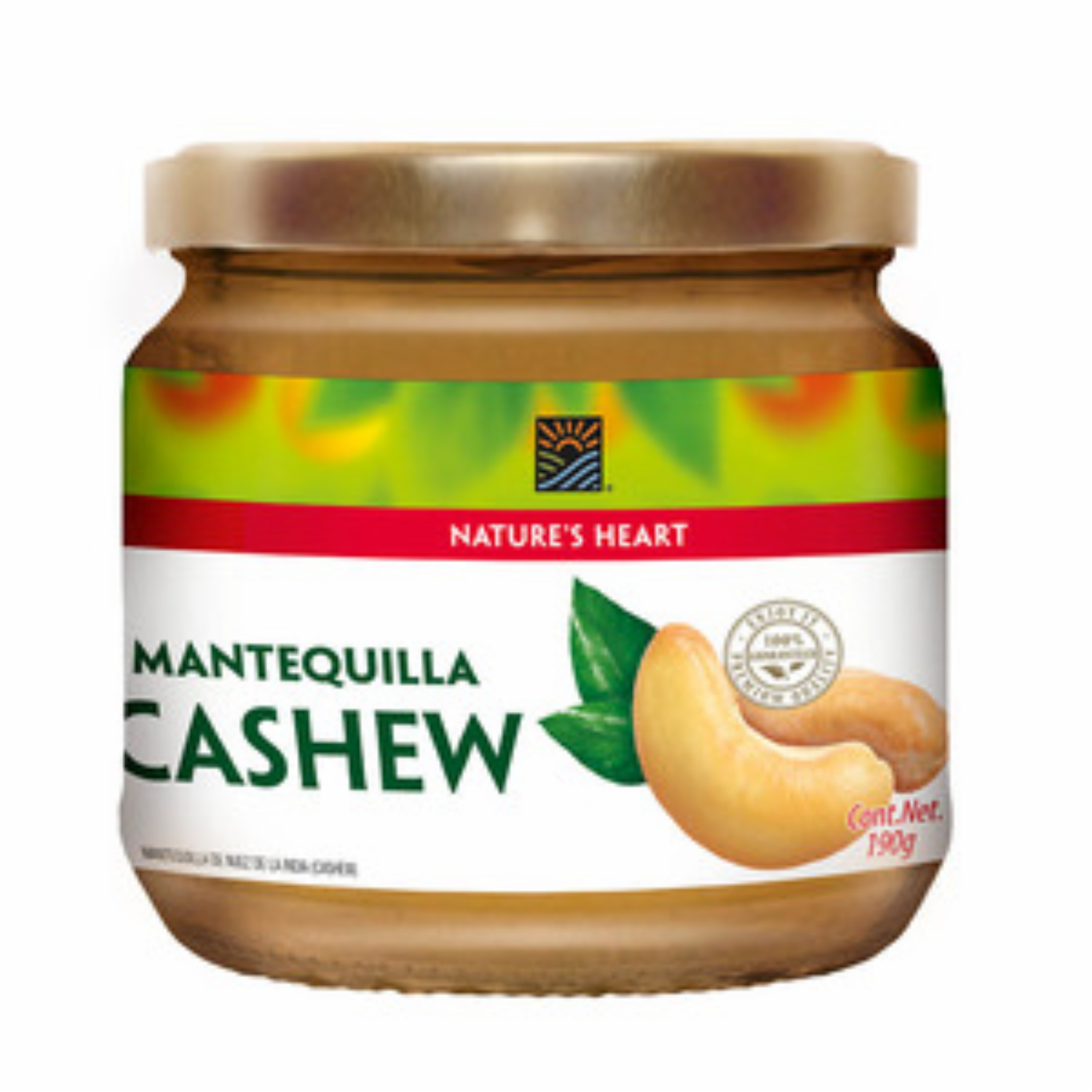 Crema De Cashew Clásica NATURE’S HEART 190 G