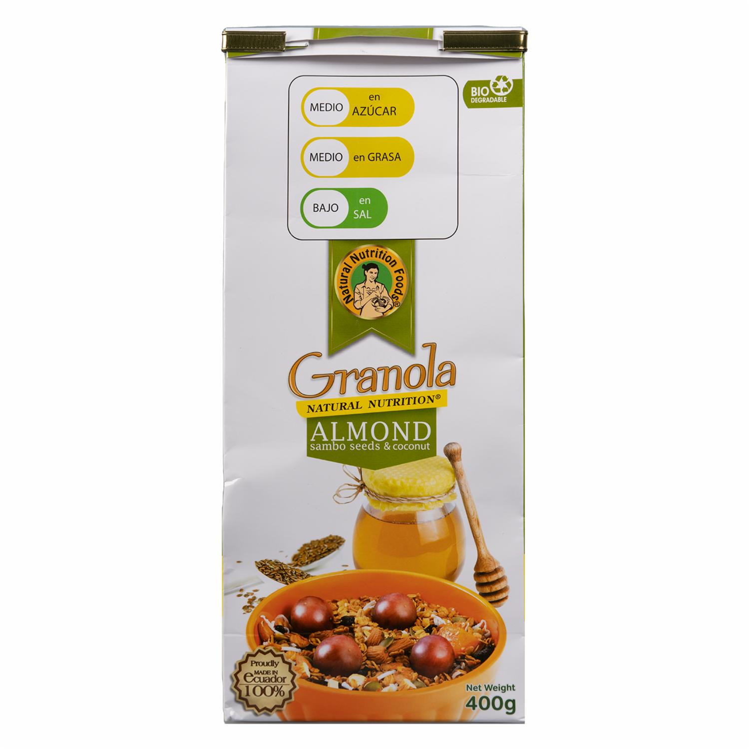 Granola Con Pepas De Sambo ARABIAN 400 G
