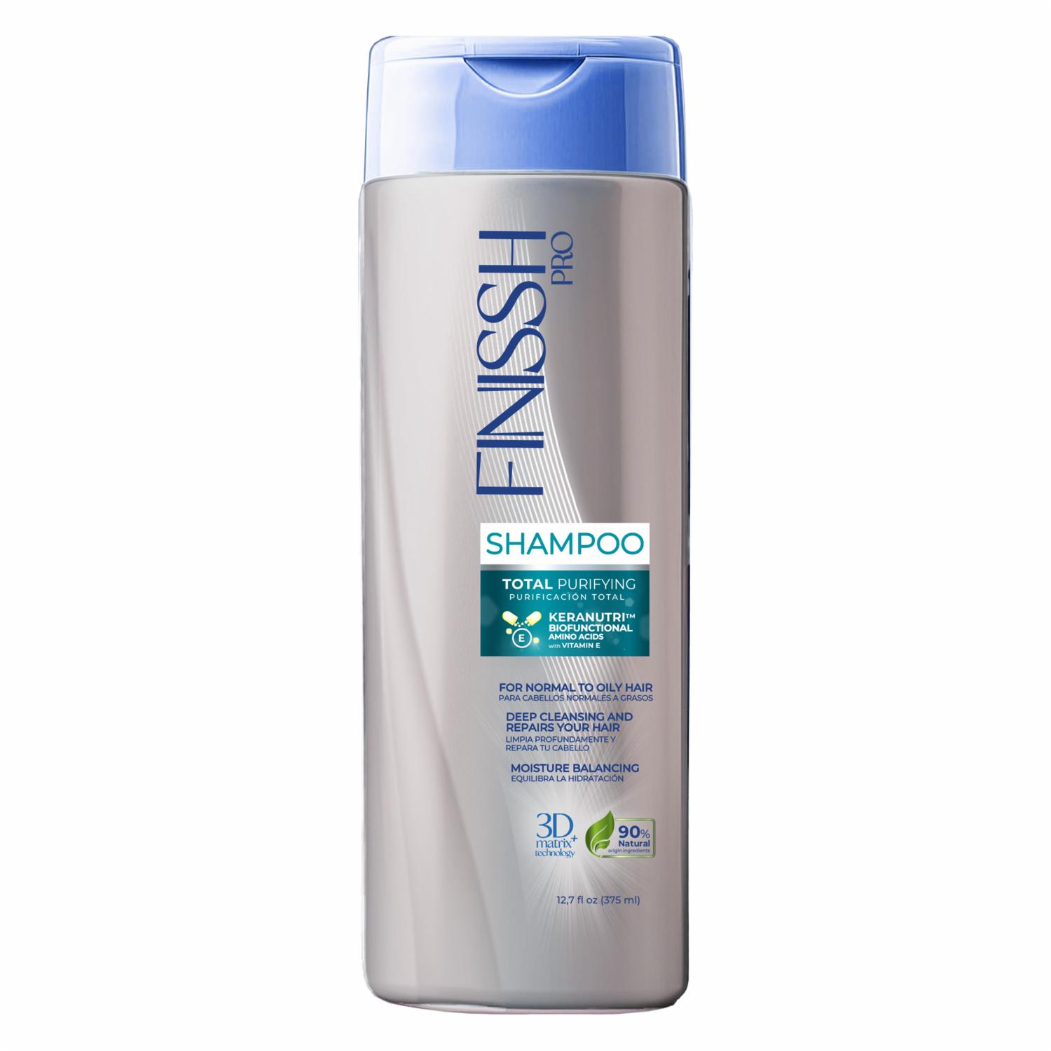 Shampoo De Cabello Total Purifyng FINISSH PRO 375 Ml