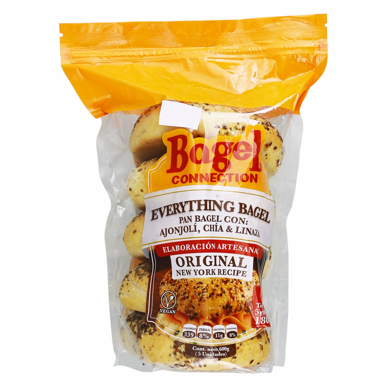 Pan Bagel Multigrano THE BAGEL CONNECTION 600 G