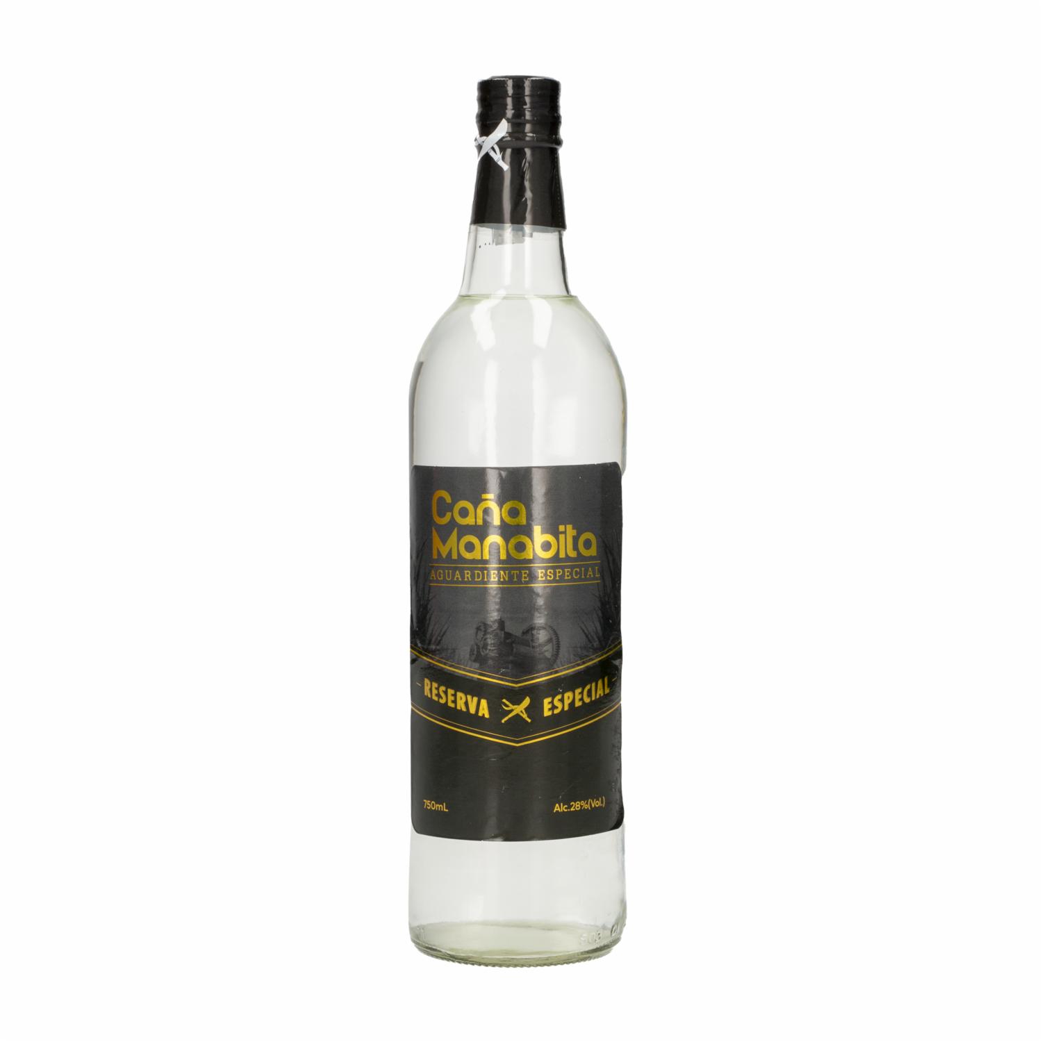 Aguardiente De Caña Rectificado CAÑA MANABITA 750 ML