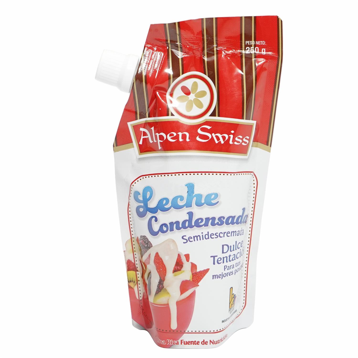 Leche Condensada Semidescremada ALPEN SWISS 250 G