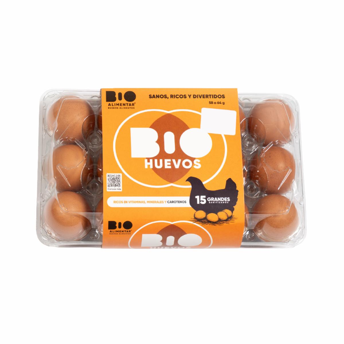 Huevos Grandes BIO X 15 Uds