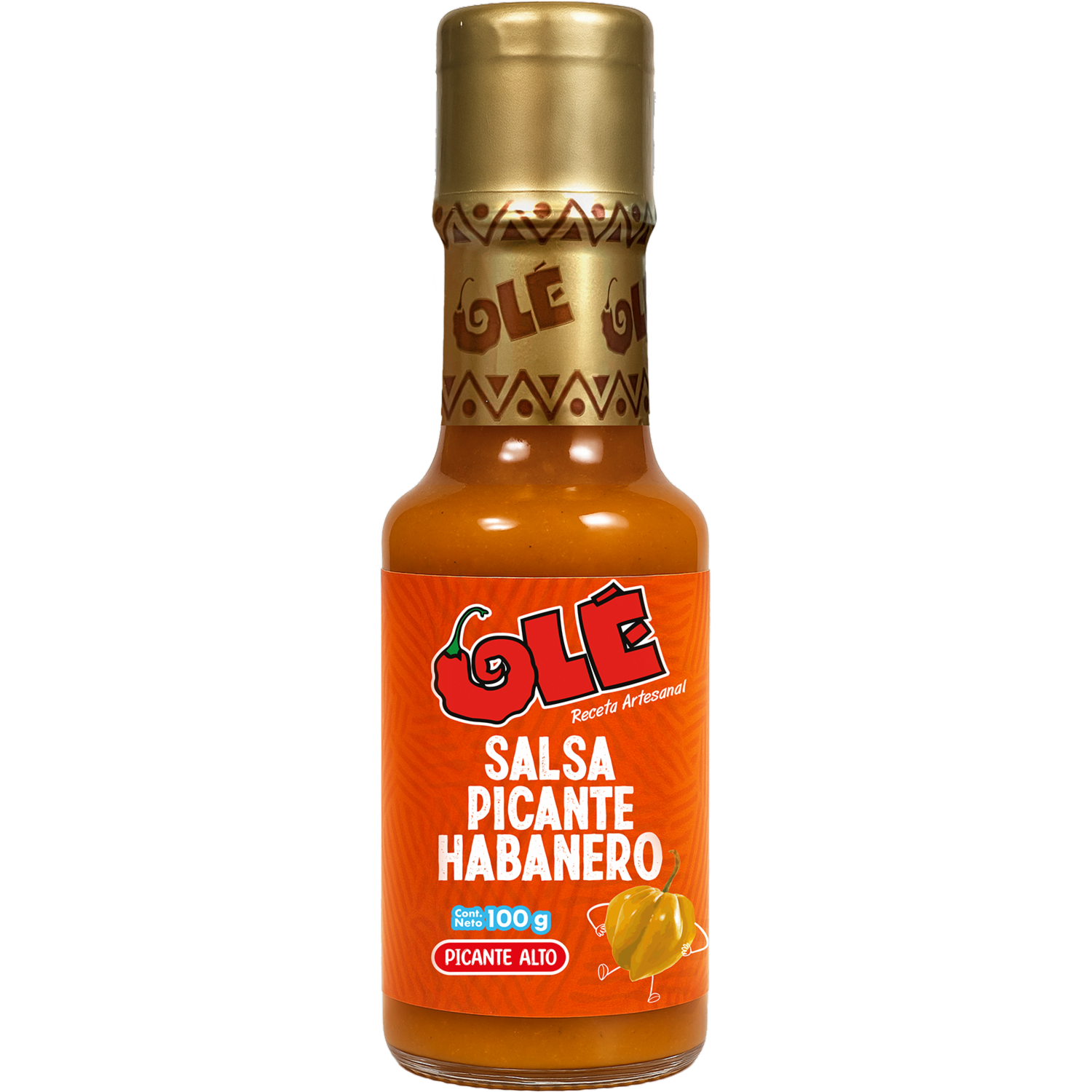 Salsa Picante Habanero OLÉ 100 G