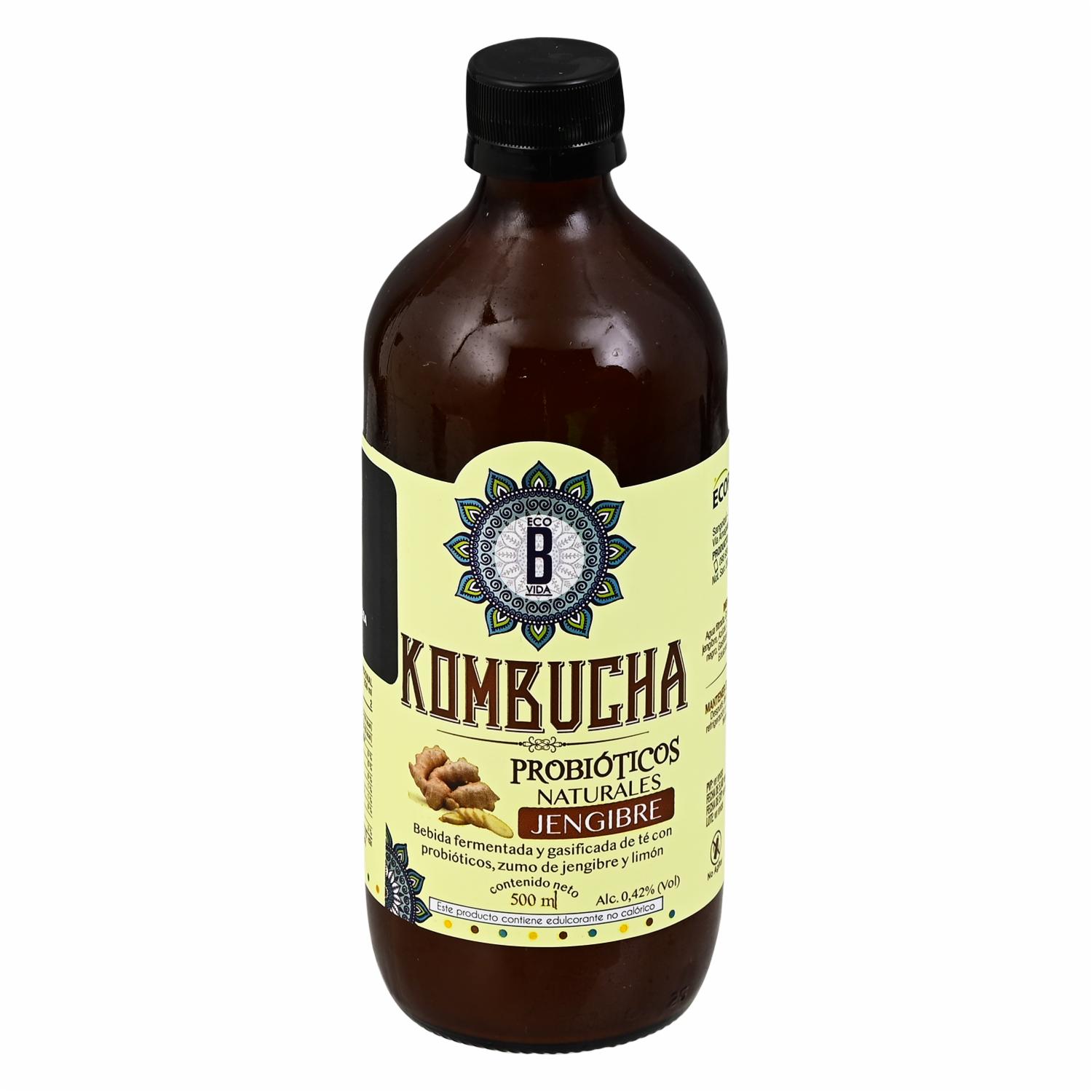 Kombucha Jengibre B-VIDA Botella