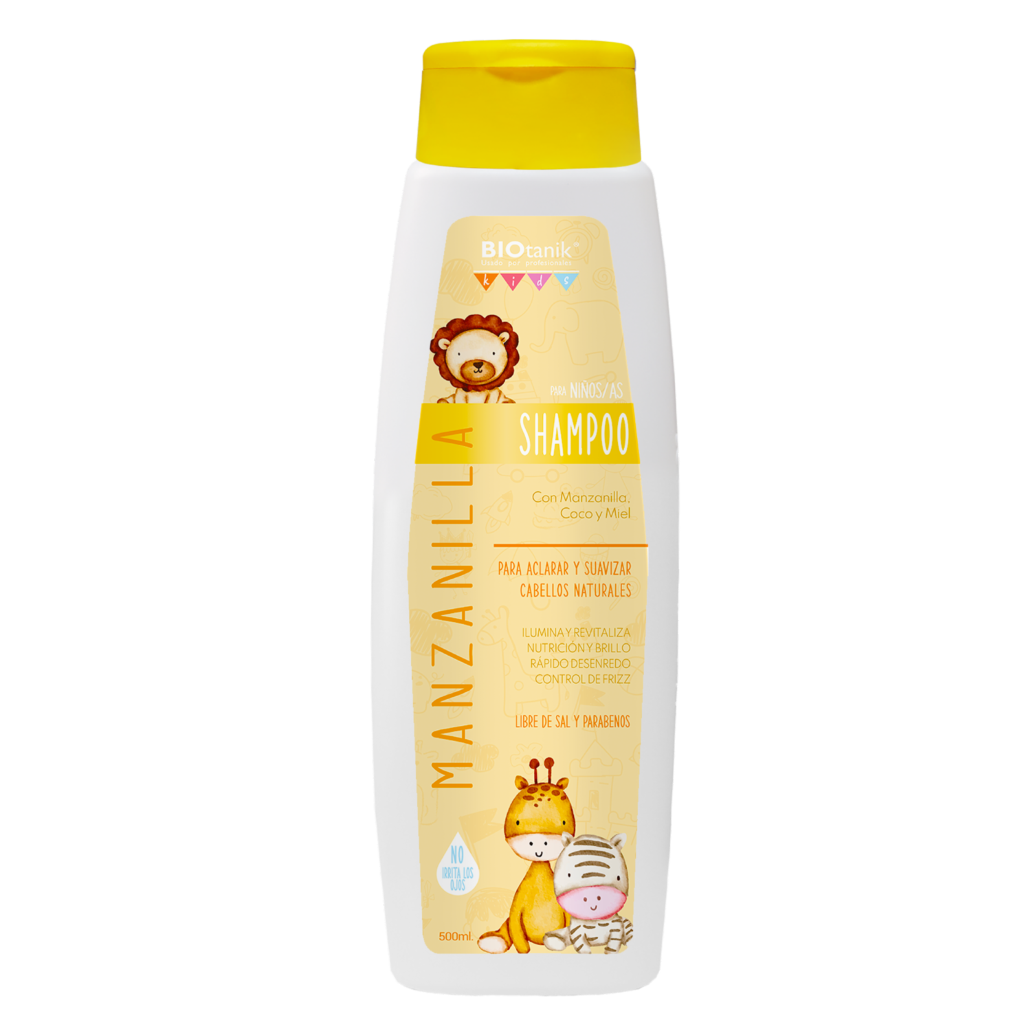 Shampoo Para Cabello De Manzanilla BIOTANIK 500 Ml