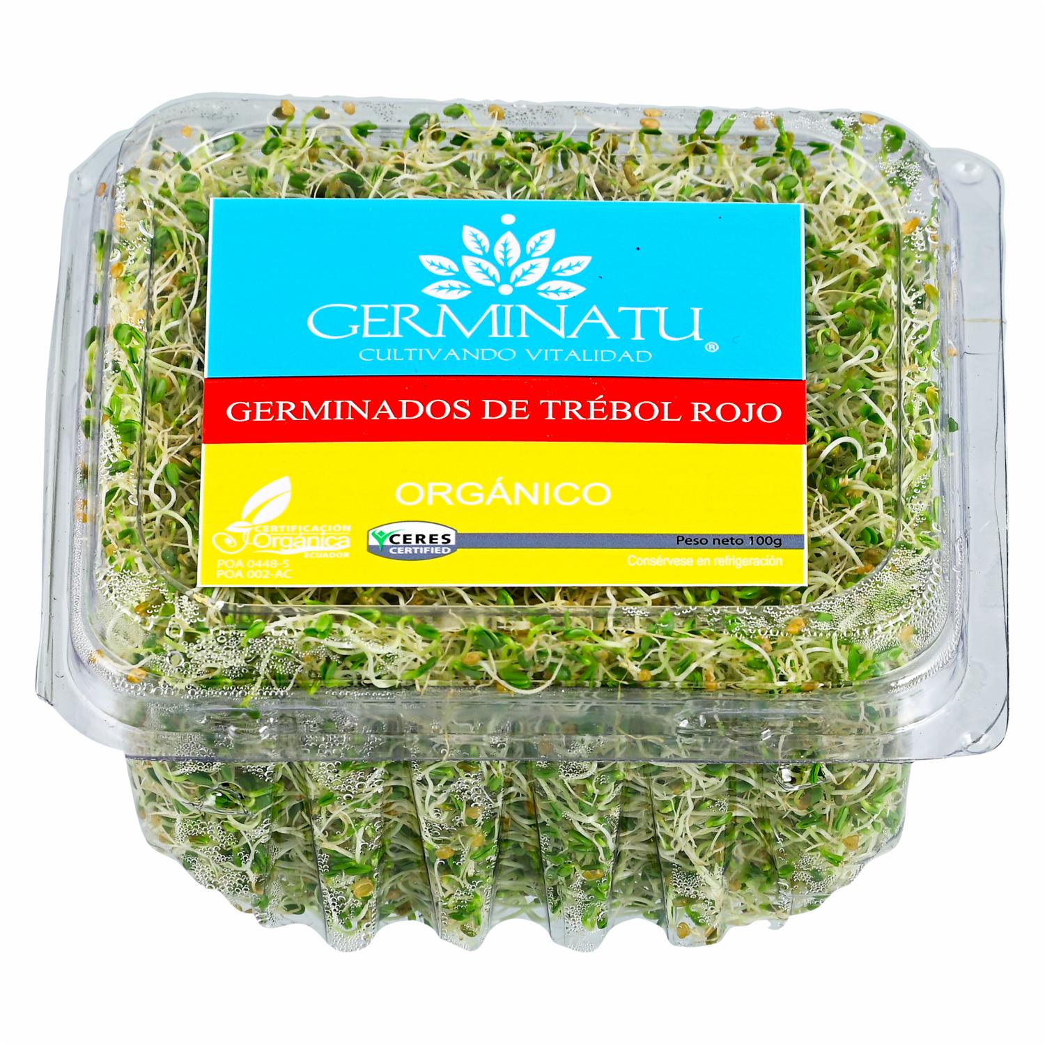Germinados Orgánico Trébol Rojo GERMINATU 100g