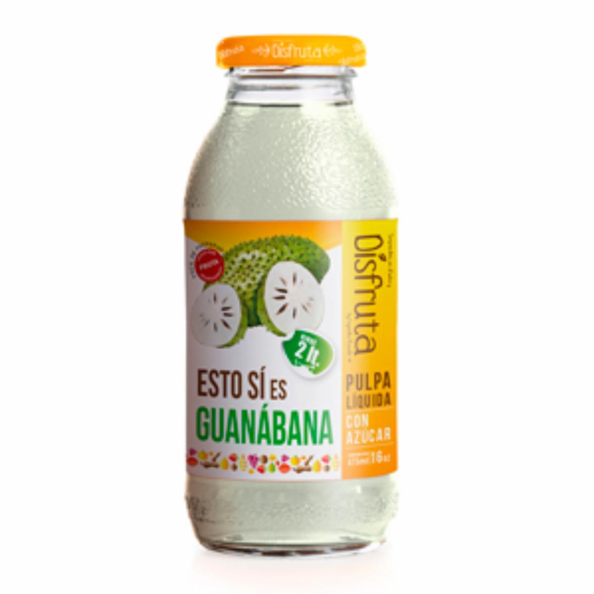 Pulpa De Guanábana Con Azúcar DISFRUTA 475 ml