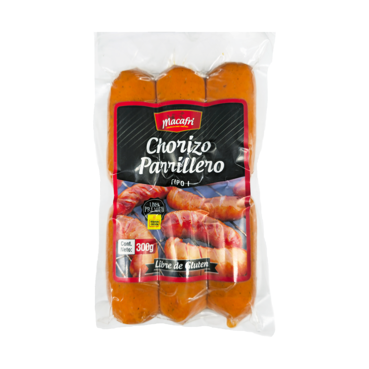 Chorizo Parrillero Tipo 1 MACAFRI 300 G