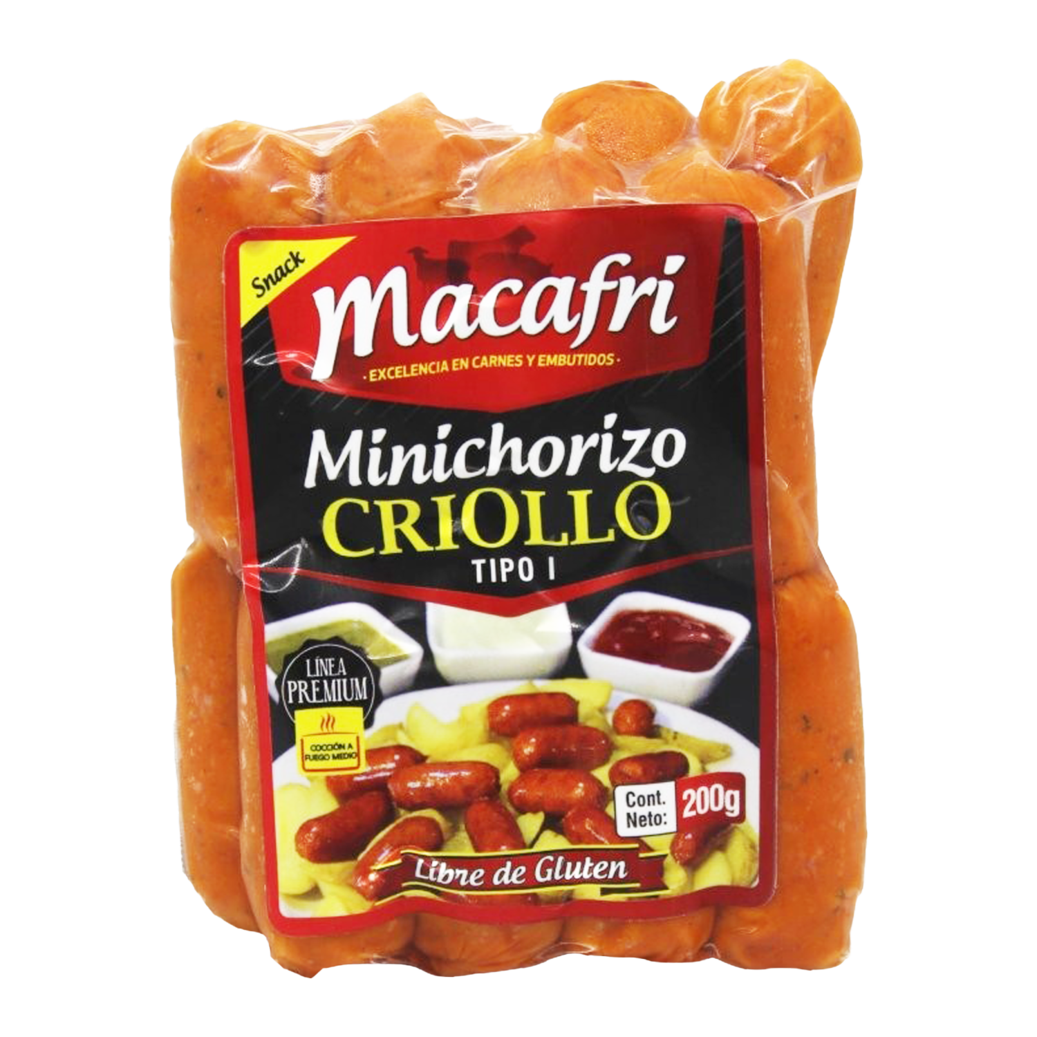 Chorizo Criollo Tipo 1 MACAFRI 200 G