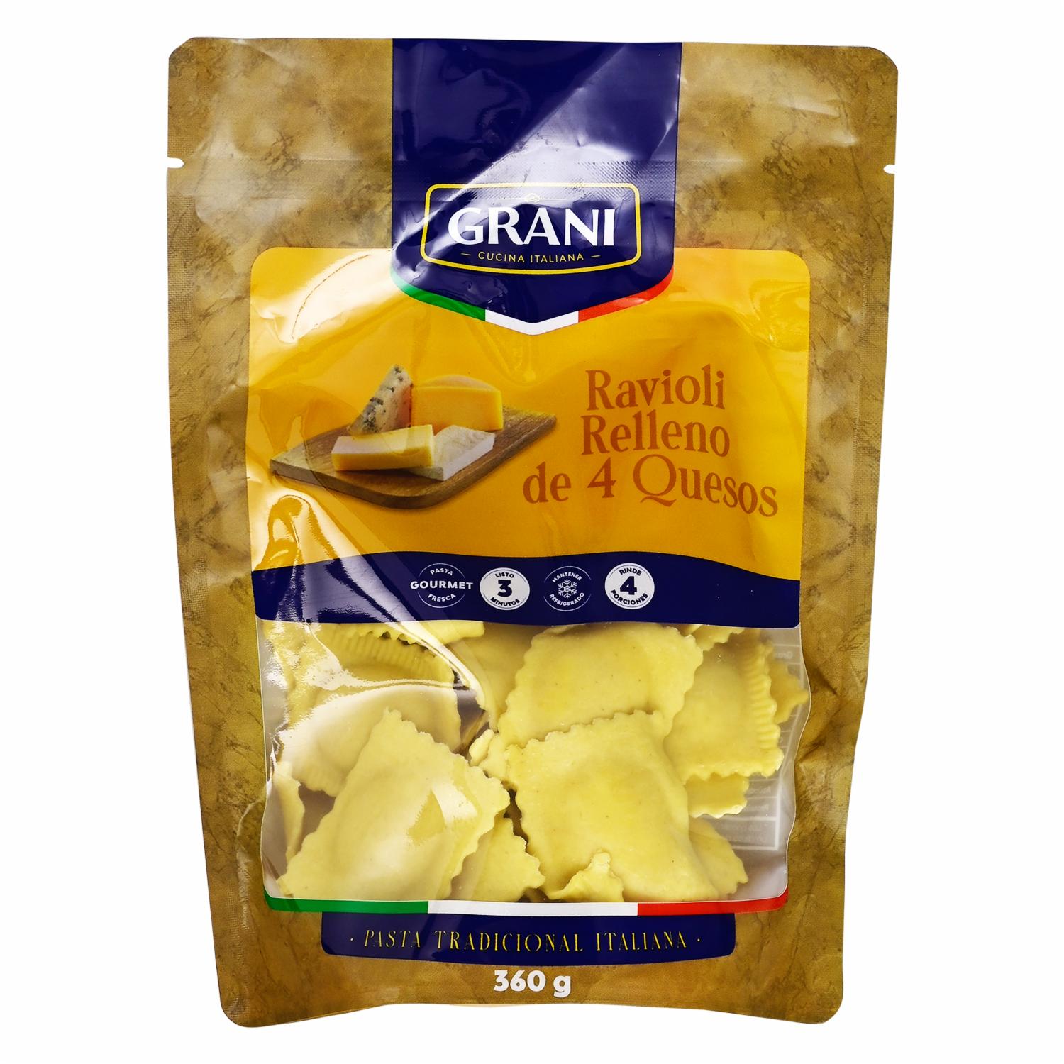 Raviolis 4 Quesos GRANI 360g