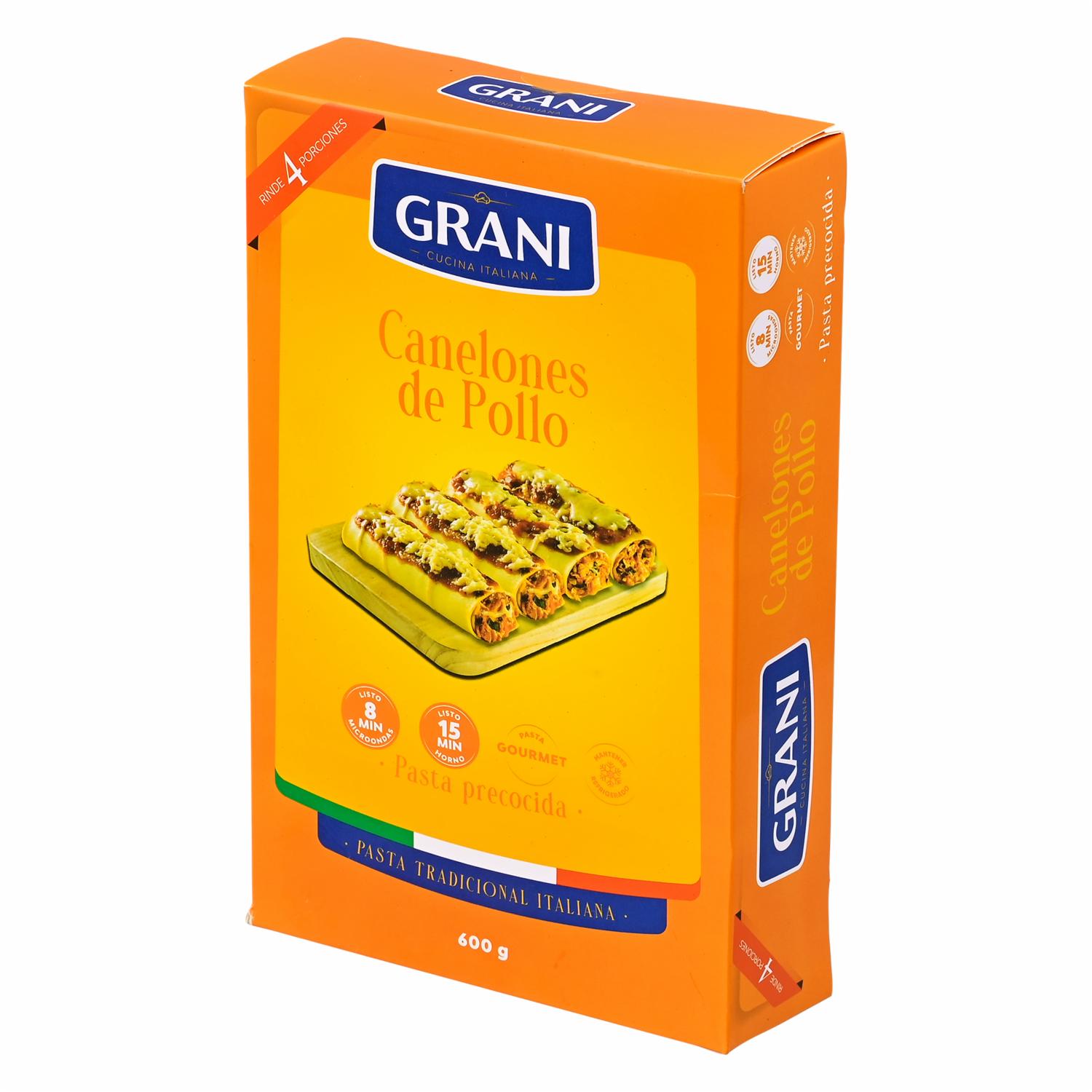 Canelón De Pollo GRANI 600 G
