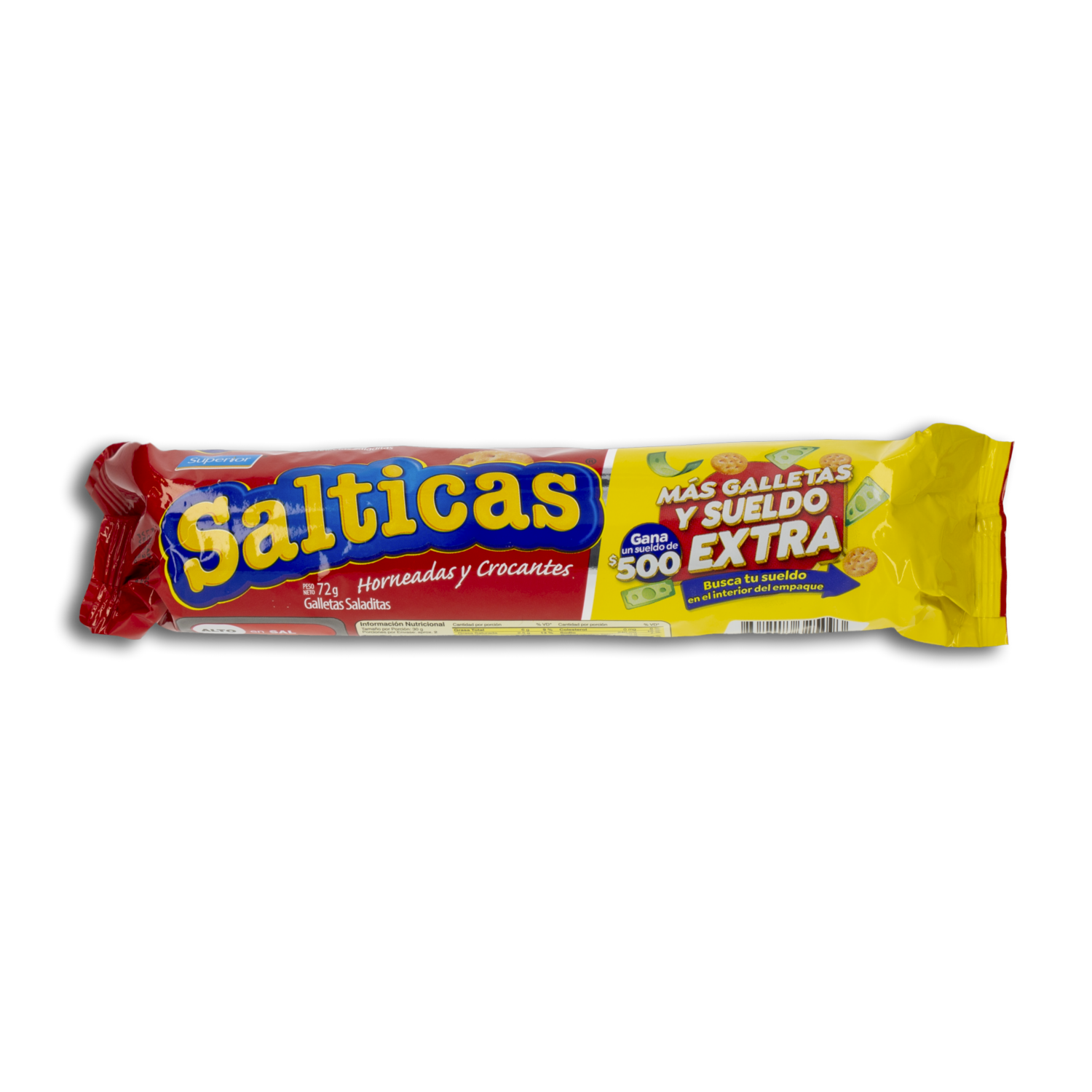 Galletas De Sal De Sal SALTICAS 72 G