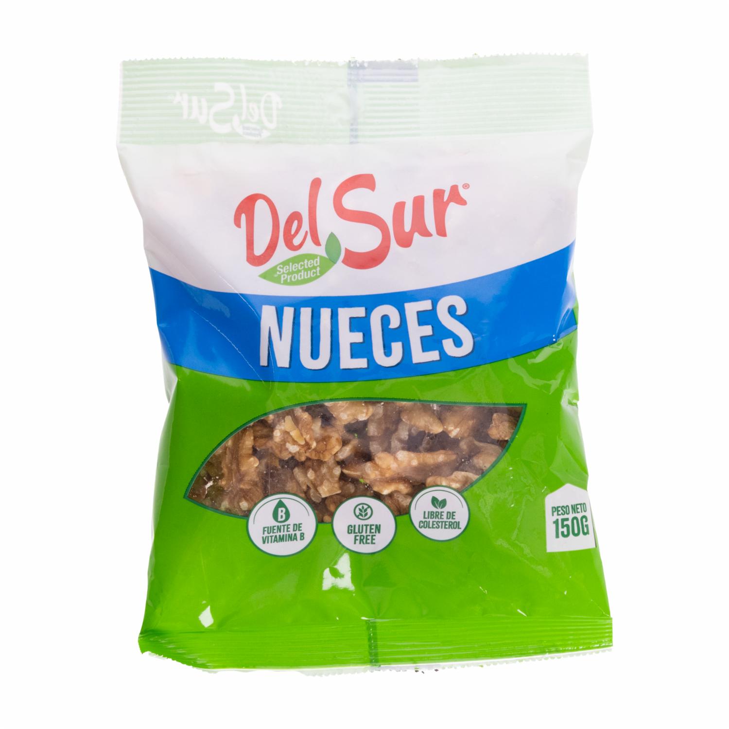 Nueces Naturales DEL SUR 150 G