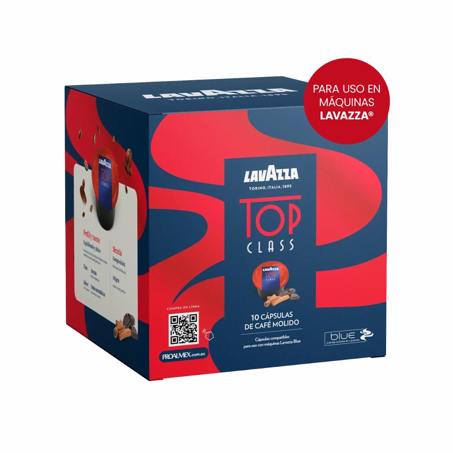 Café En Cápsulas Blue Gold LAVAZZA 75 G