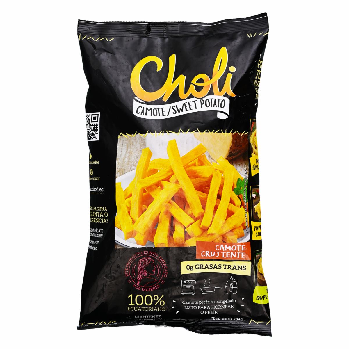 Camote Prefrito Congelado CHOLI 794 G