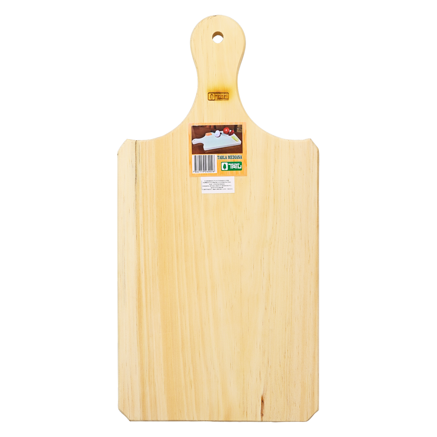 Tabla De Picar Mediana TATU Rectangular