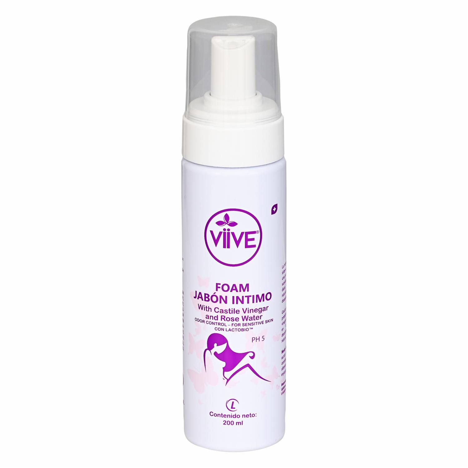 Jabón Íntimo Intimo Con Vinagre De Castilla Y Rosas VIIVE 200 Ml